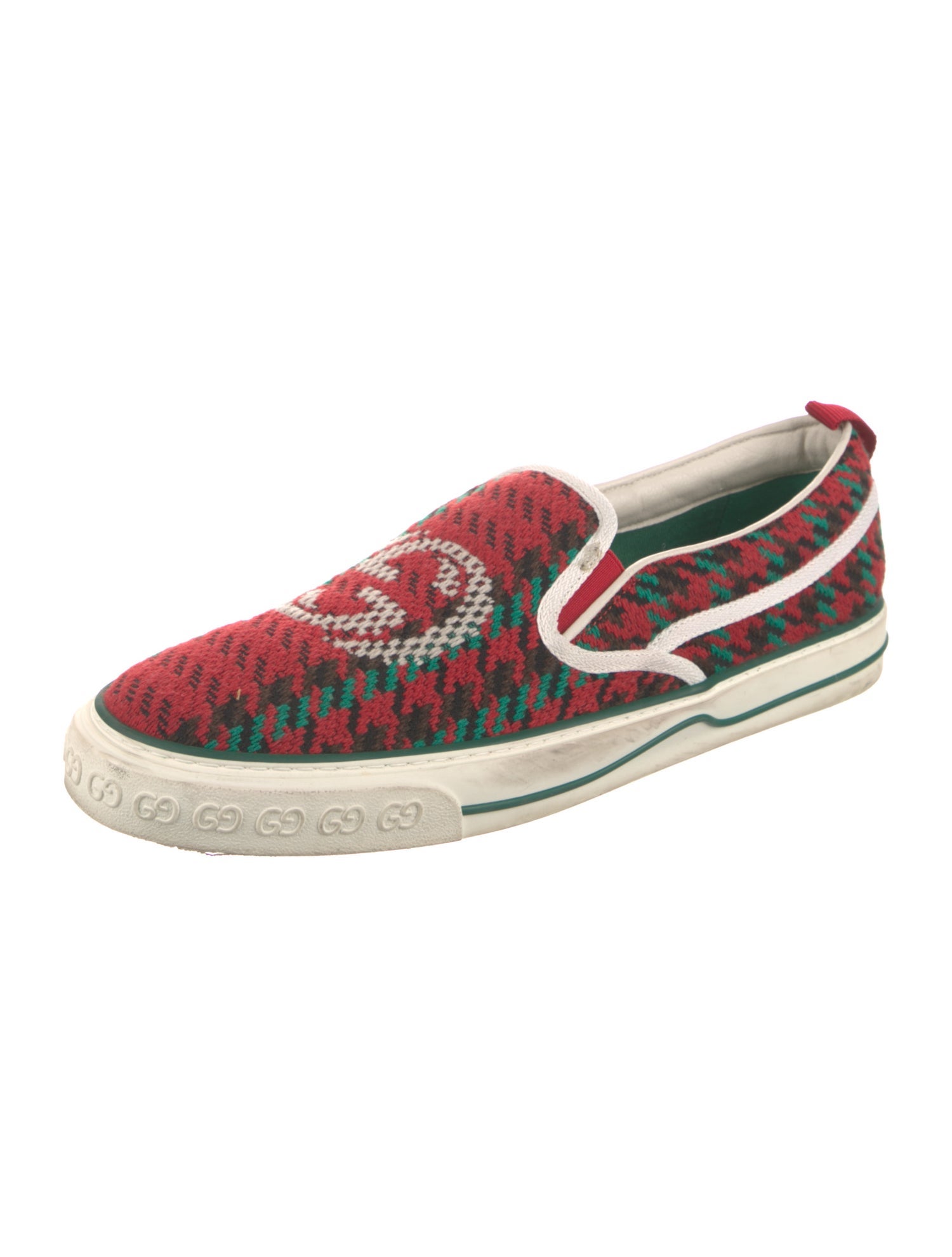 Gucci Interlocking G Logo Boat Shoes