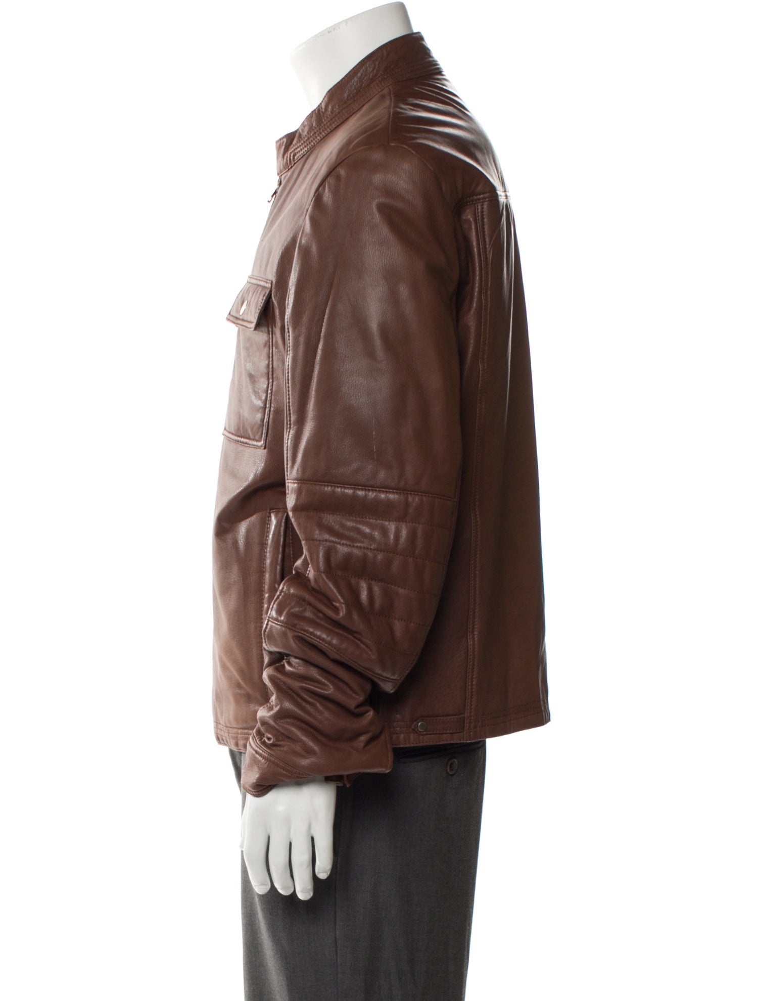 Gucci Lambskin Utility Jacket