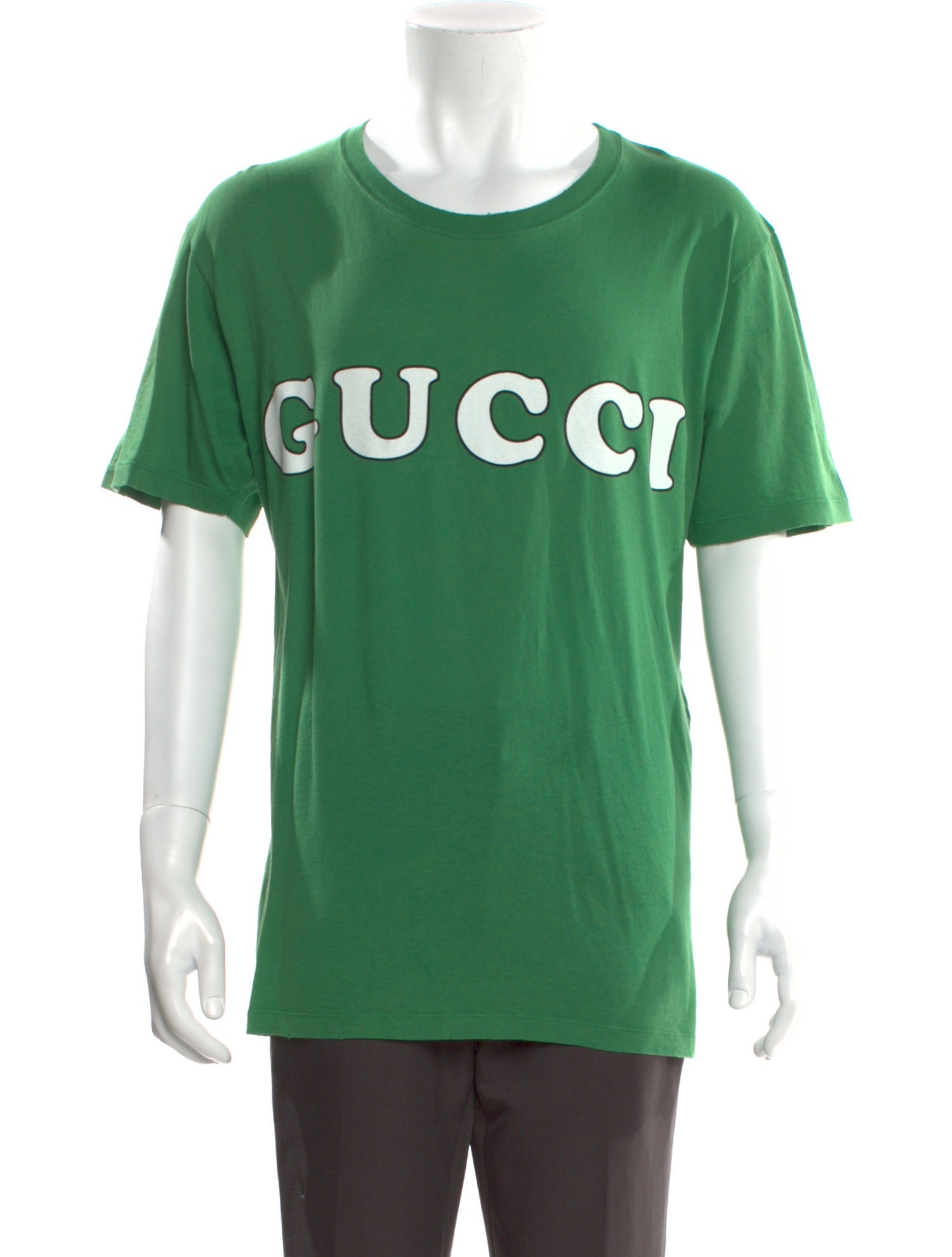 Gucci Graphic Print Crew Neck T-Shirt
