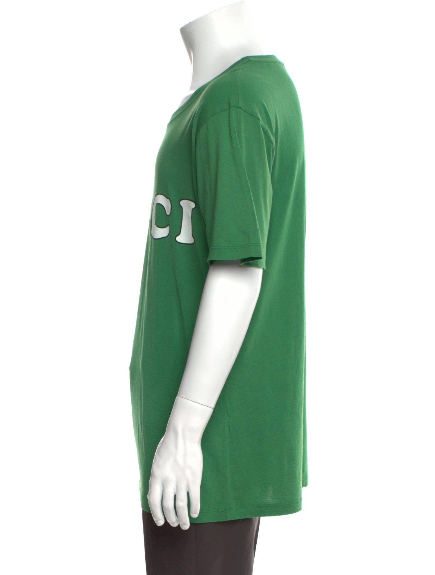 Gucci Graphic Print Crew Neck T-Shirt