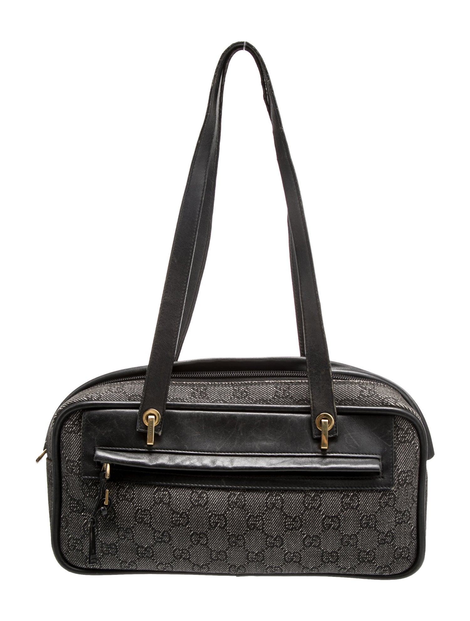 Gucci GG Denim Shoulder Bag
