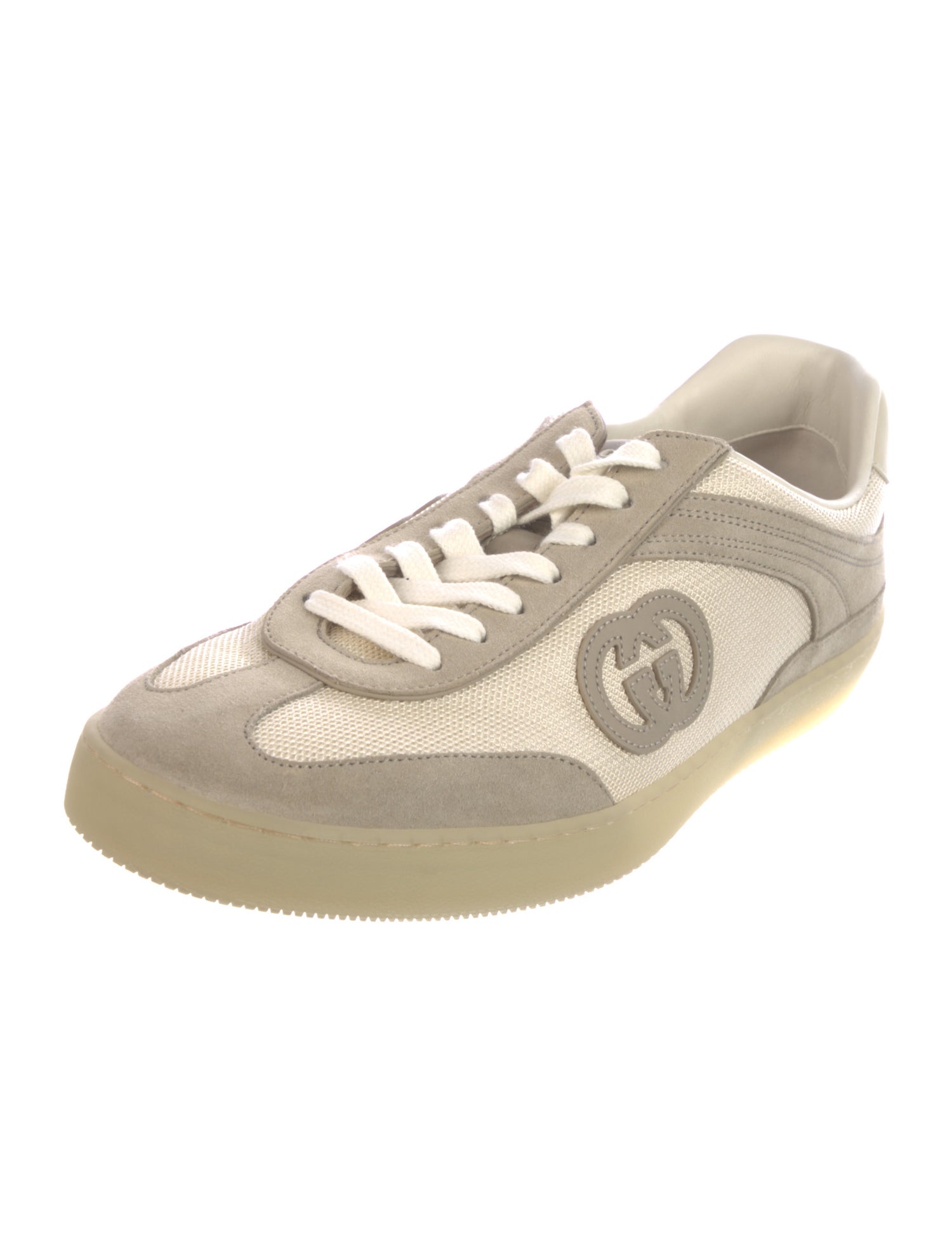 Gucci Interlocking G Logo Mesh Sneakers