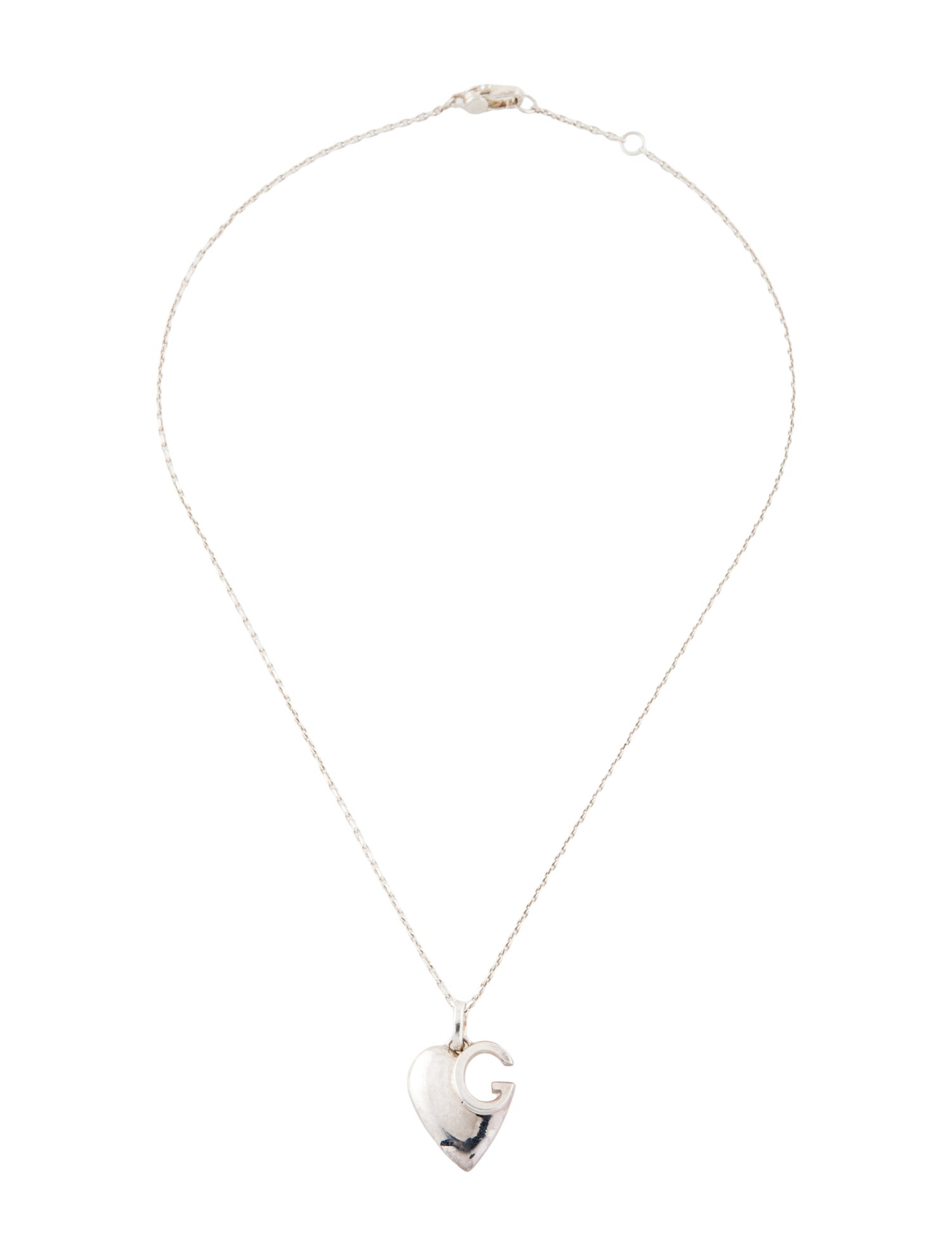 Gucci Charlotte Heart Pendant Necklace