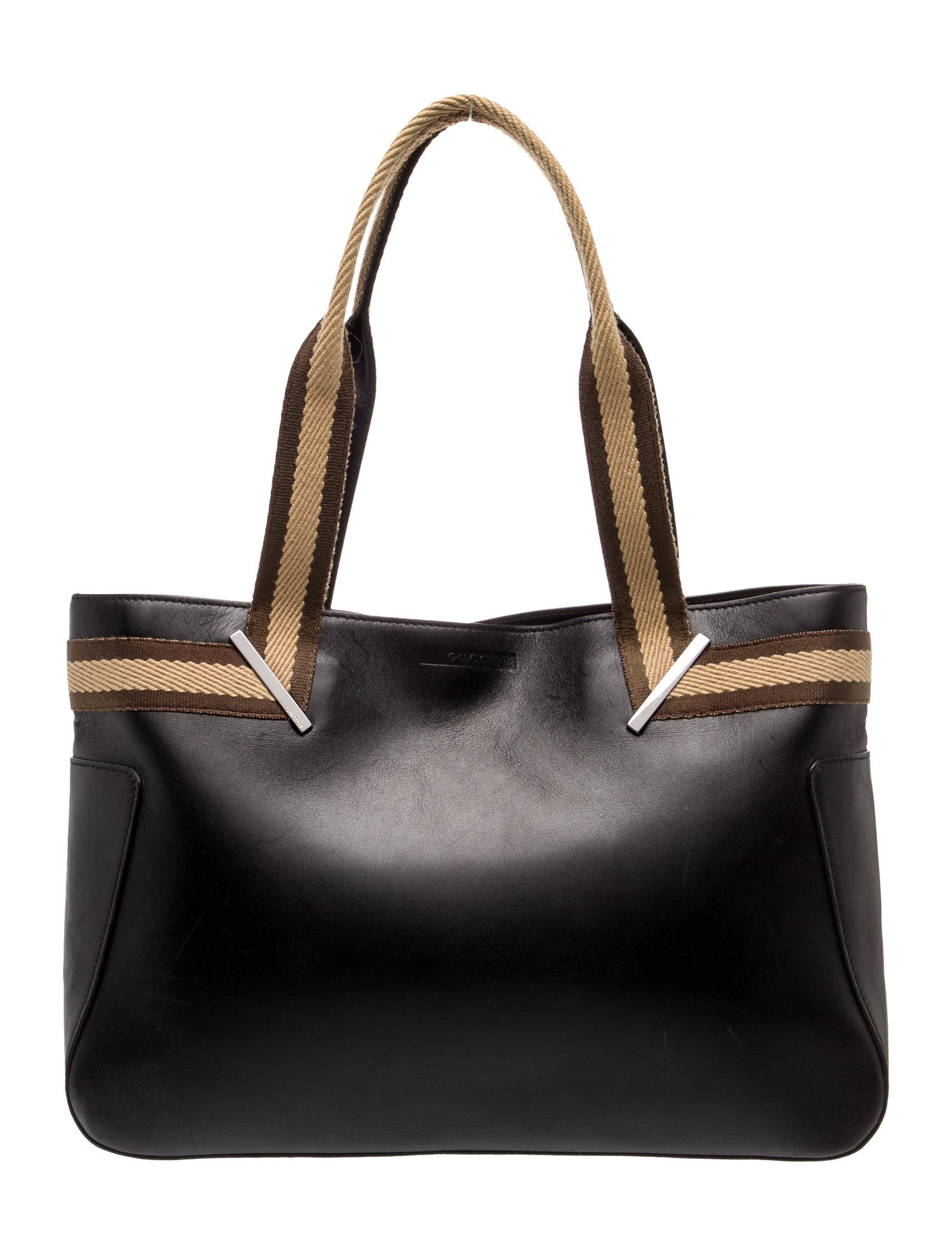 Gucci Leather Shoulder Bag Vintage