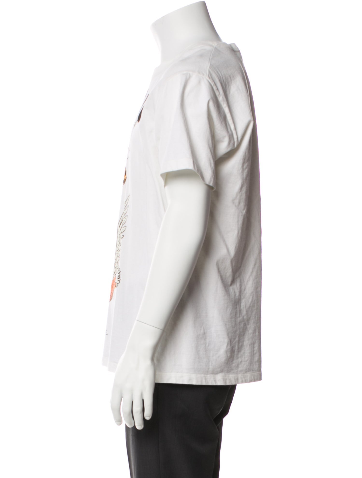 Gucci Graphic Print Crew Neck T-Shirt