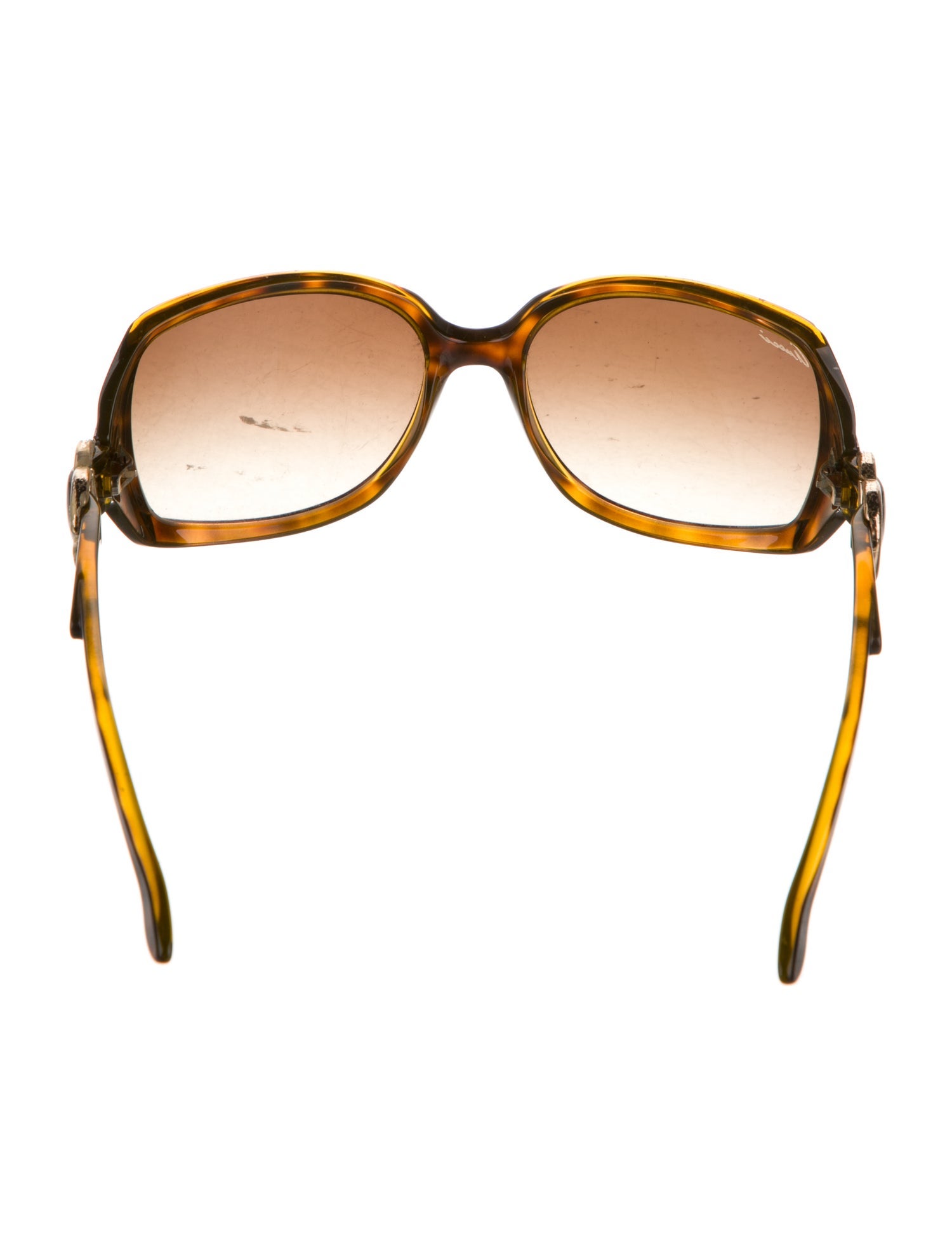Gucci Web Accent Oversize Sunglasses