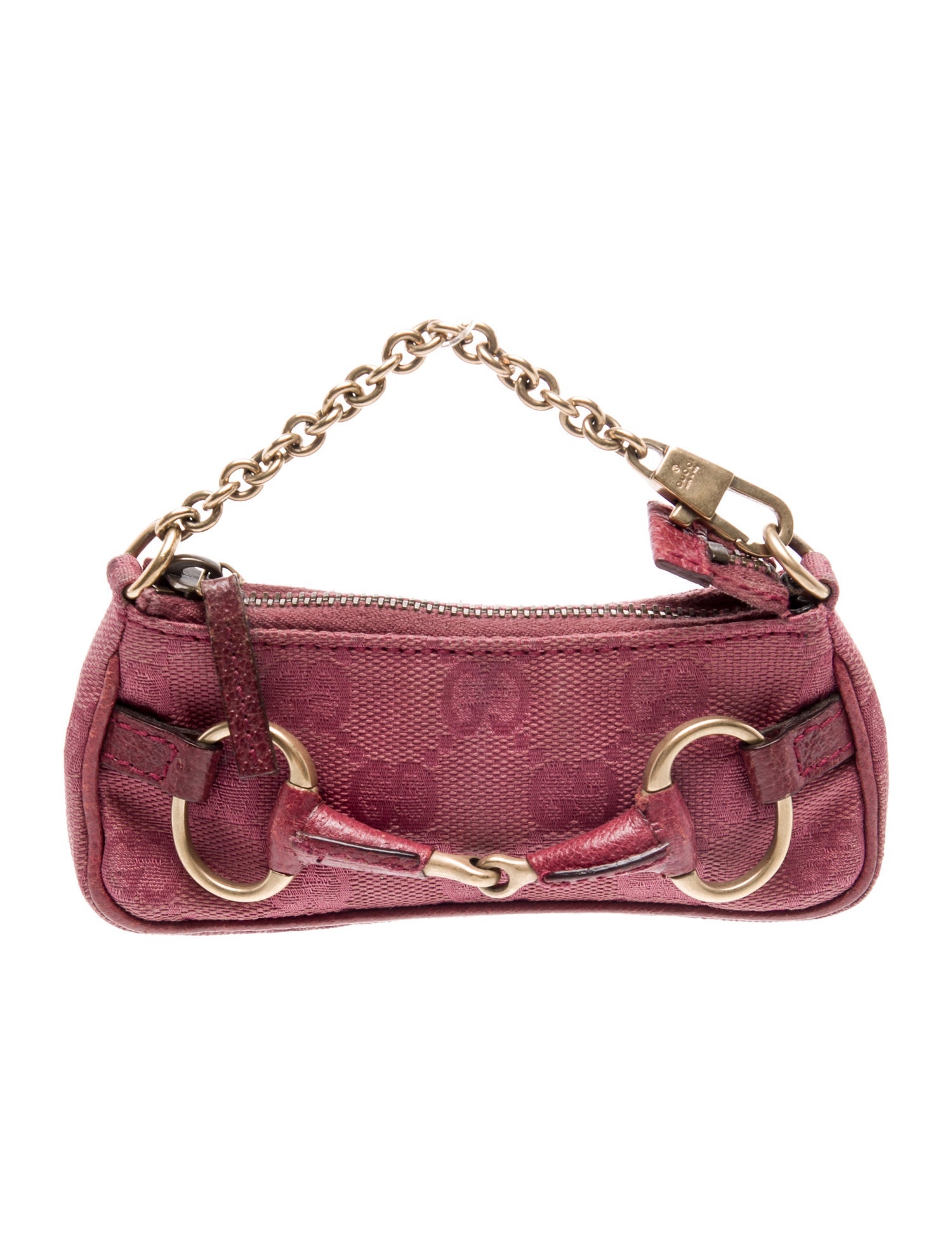 Gucci GG Canvas Horsebit Chain