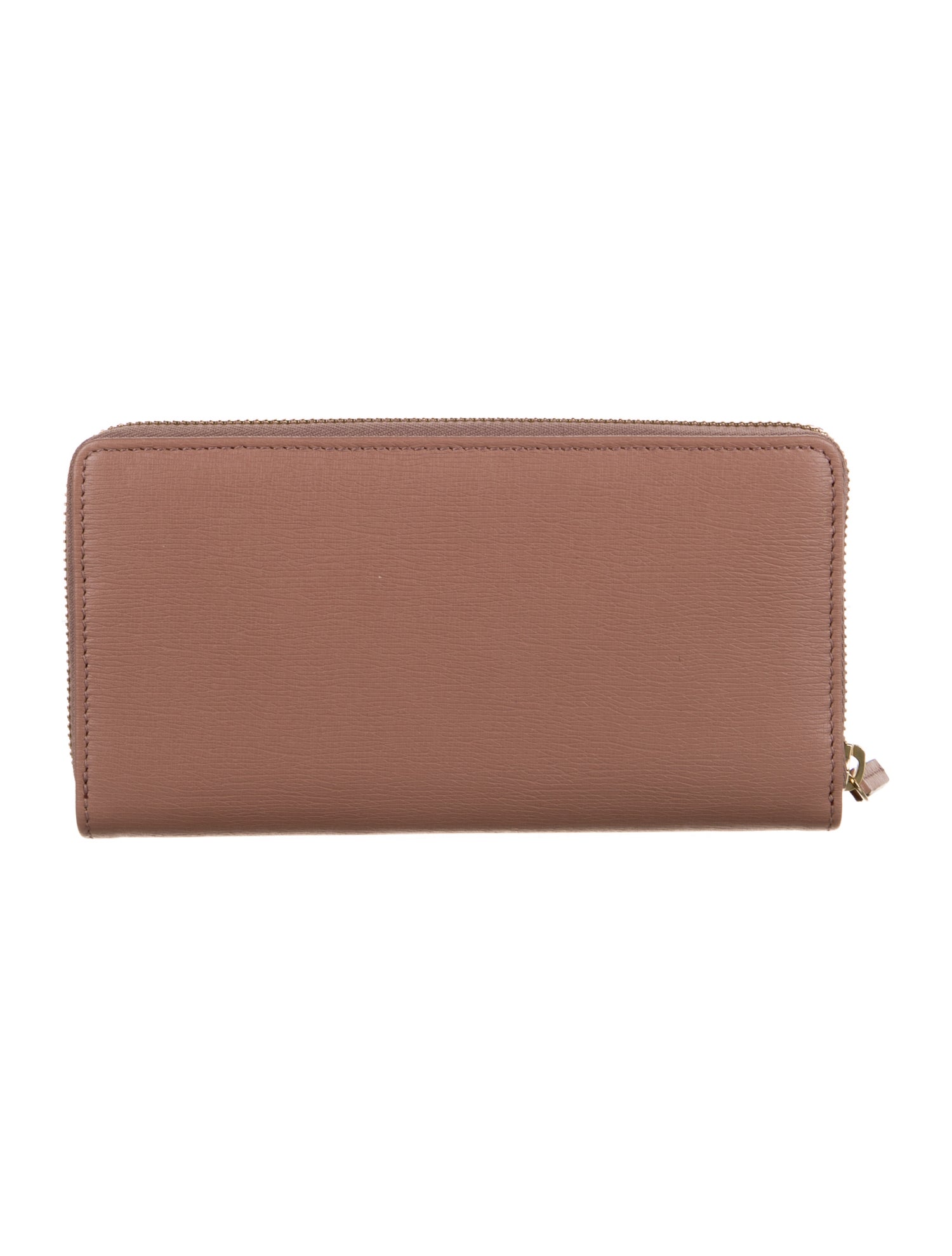 Gucci Interlocking G Zip Interlocking G Logo Continental Wallet