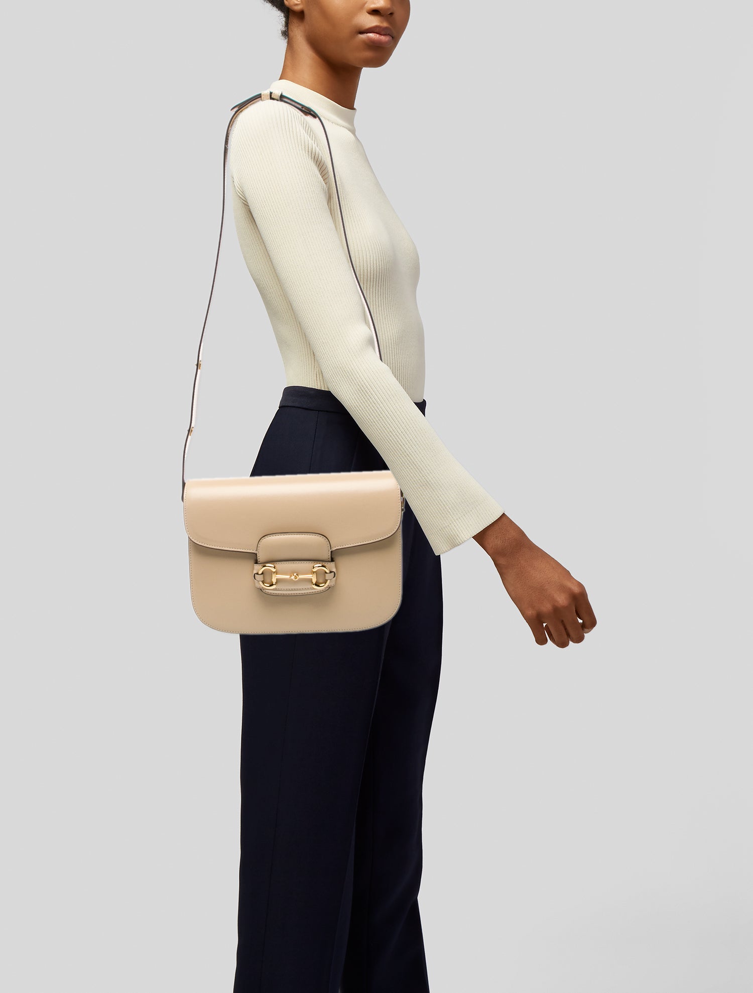 Gucci Leather Horsebit 1955 Small