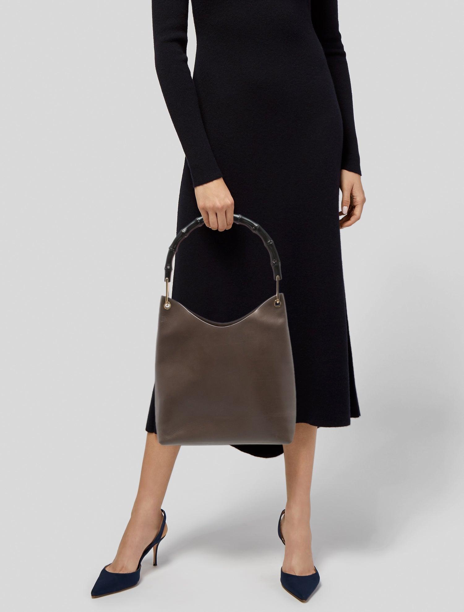 Gucci Bamboo Shoulder Bag Vintage