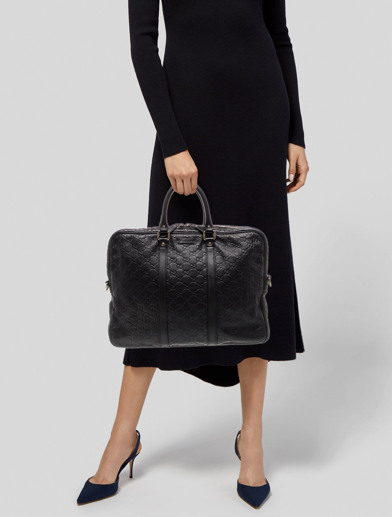 Gucci GG Signature Briefcase