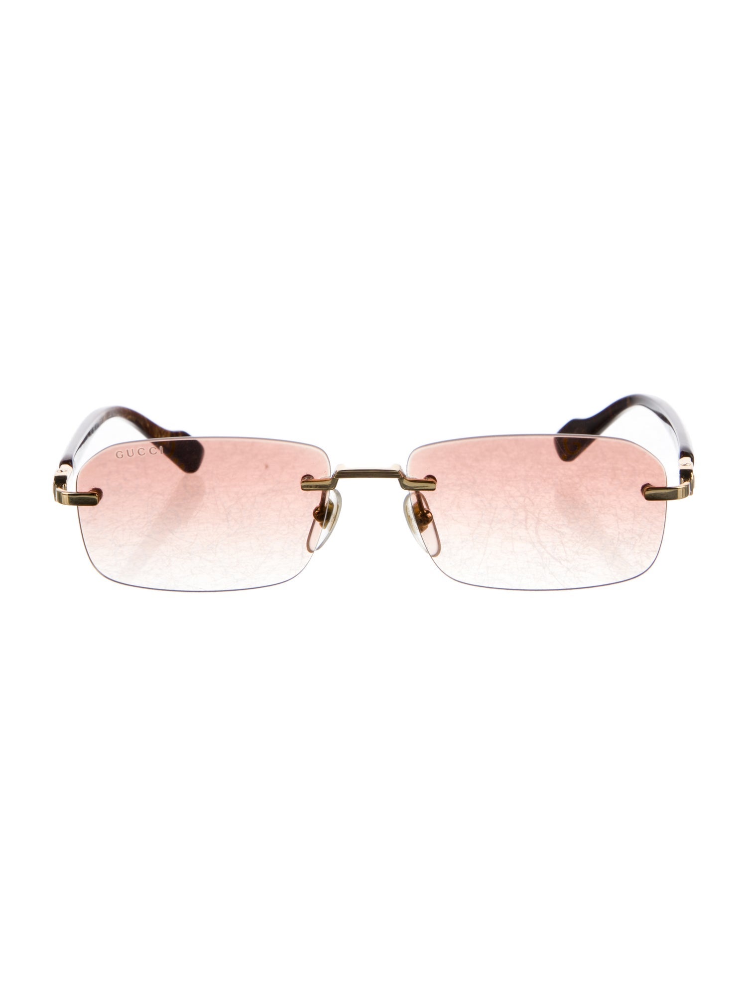 Gucci Square Gradient Sunglasses