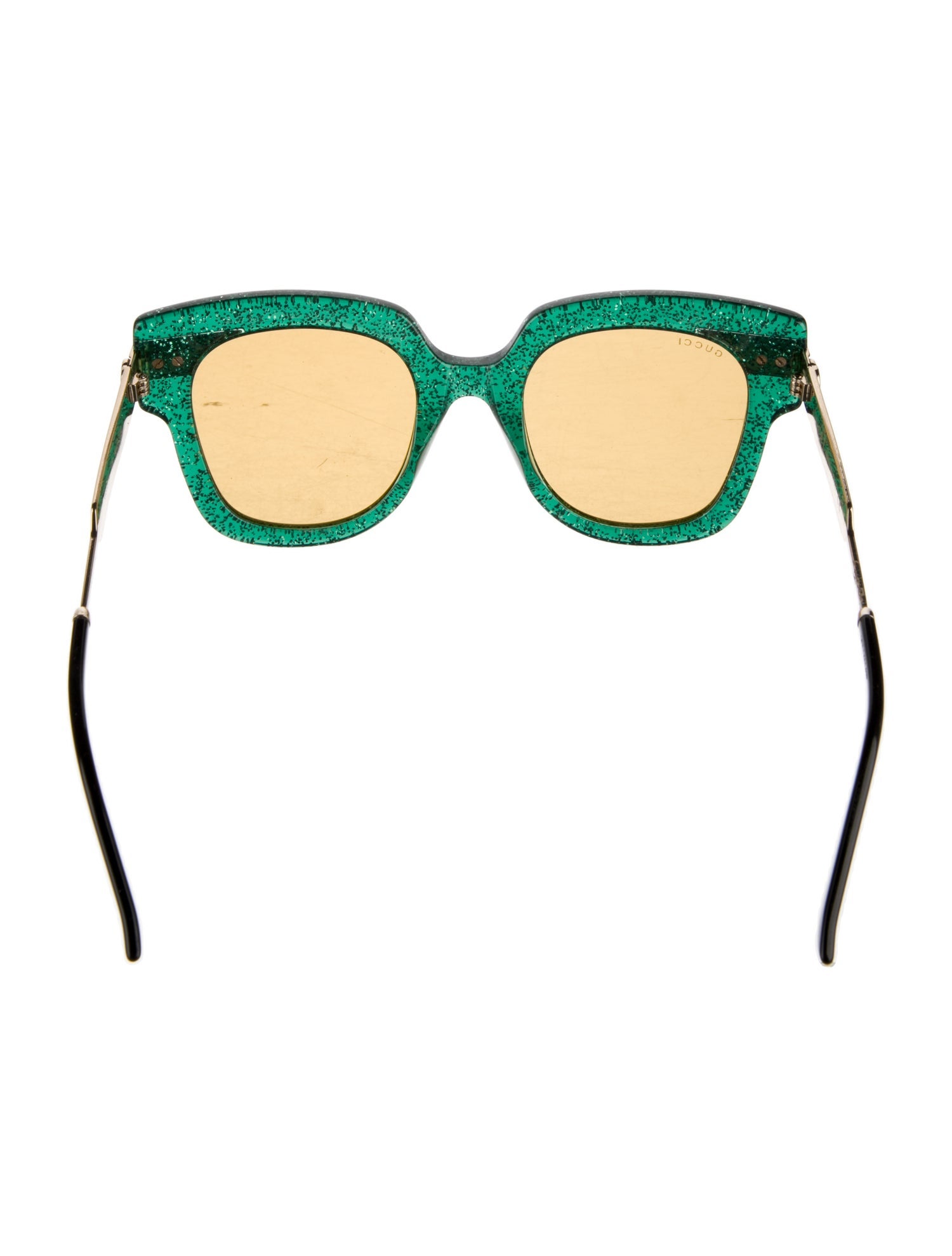 Gucci Interlocking G Logo Square Sunglasses