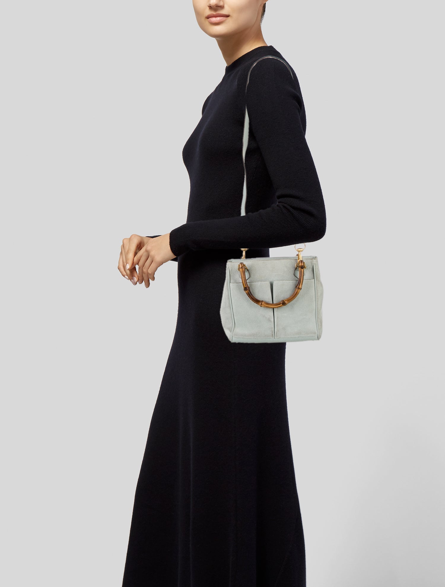 Gucci Bamboo Top Handle Bag Vintage