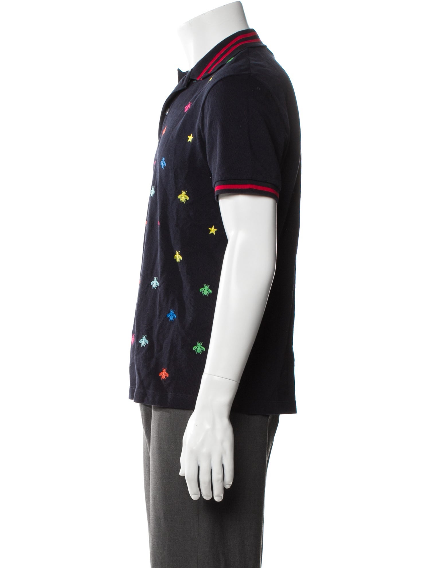 Gucci 2017 Sylvie Web Accent Polo Shirt