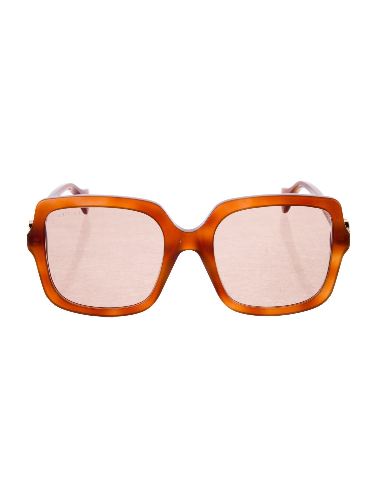 Gucci Square Mirrored Sunglasses