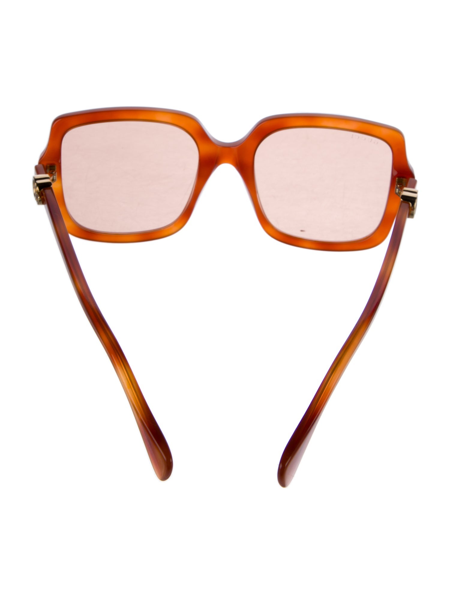 Gucci Square Mirrored Sunglasses