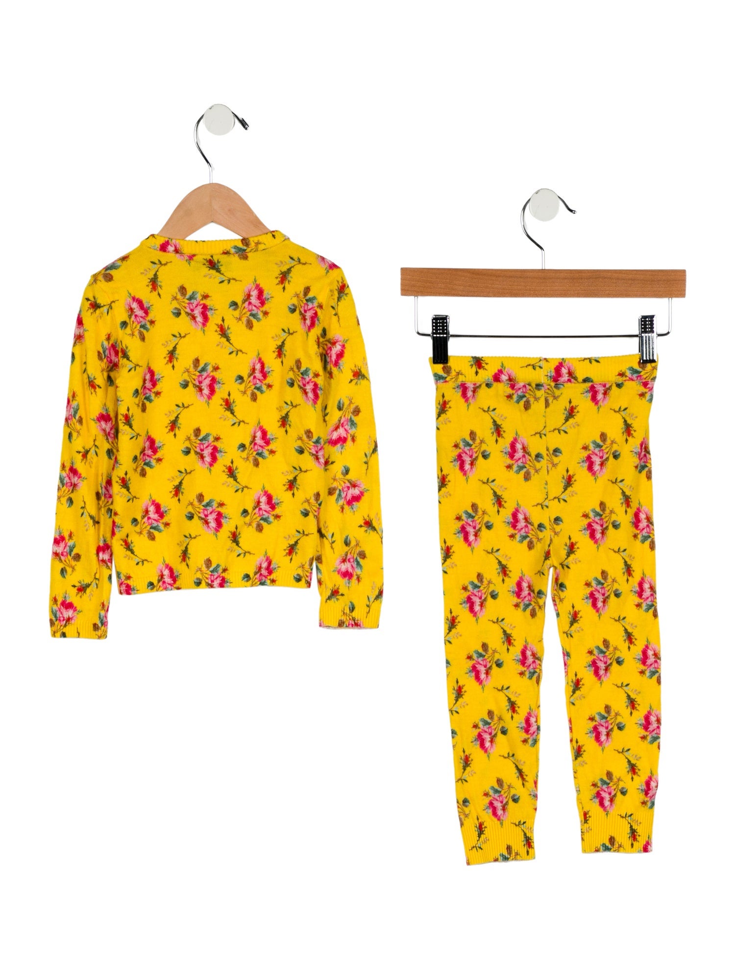 Gucci Toddler Girls' Floral Print Sweater and Leggings Set