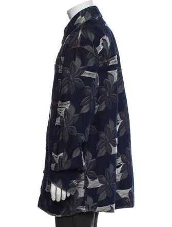 Gucci Floral Print Denim Jacket