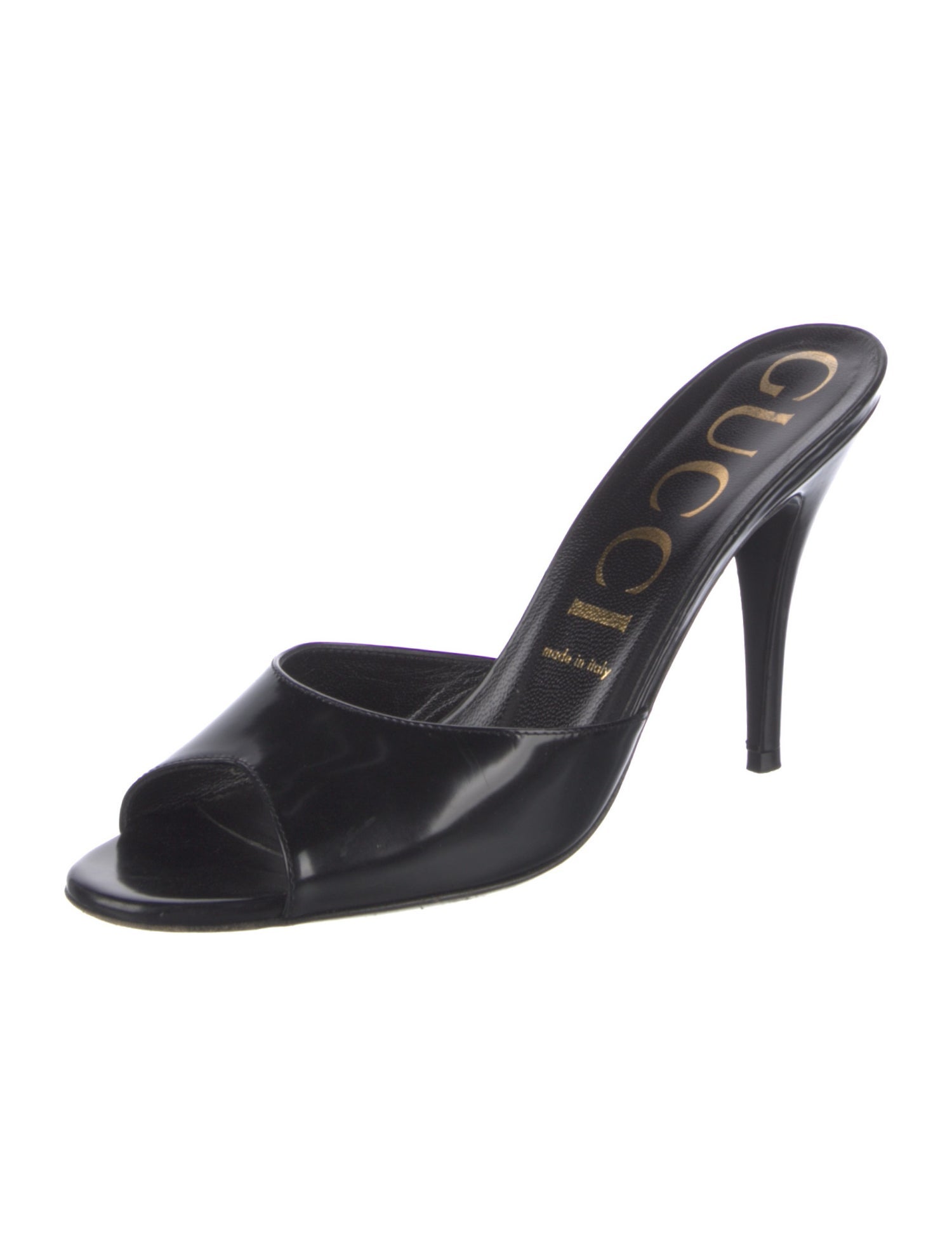 Gucci Leather Slides