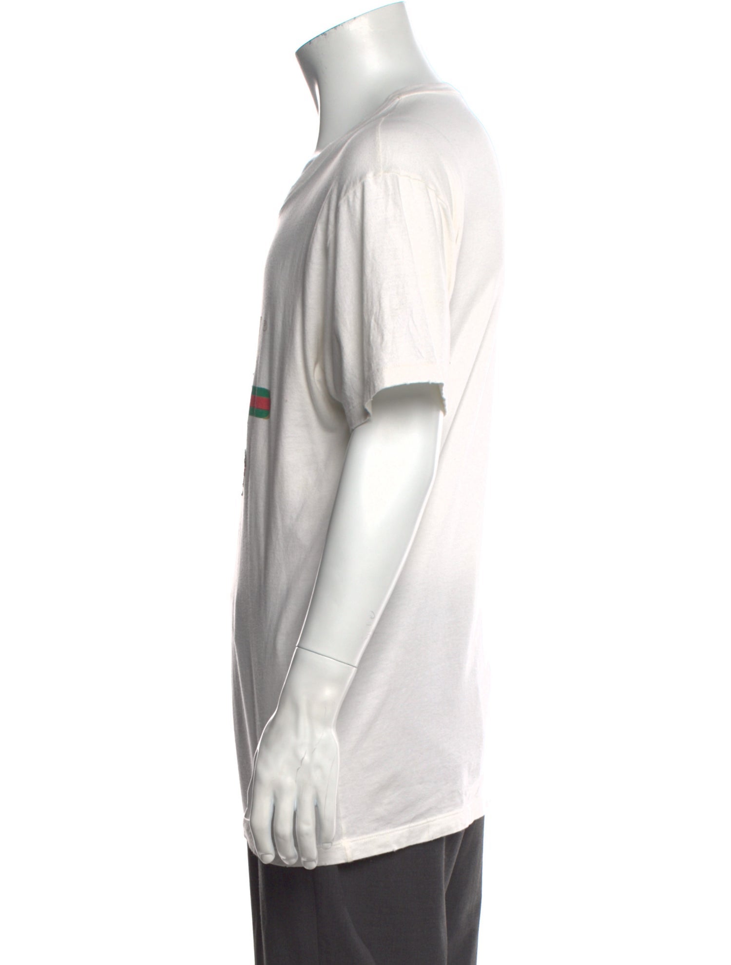 Gucci Web Accent Crew Neck T-Shirt