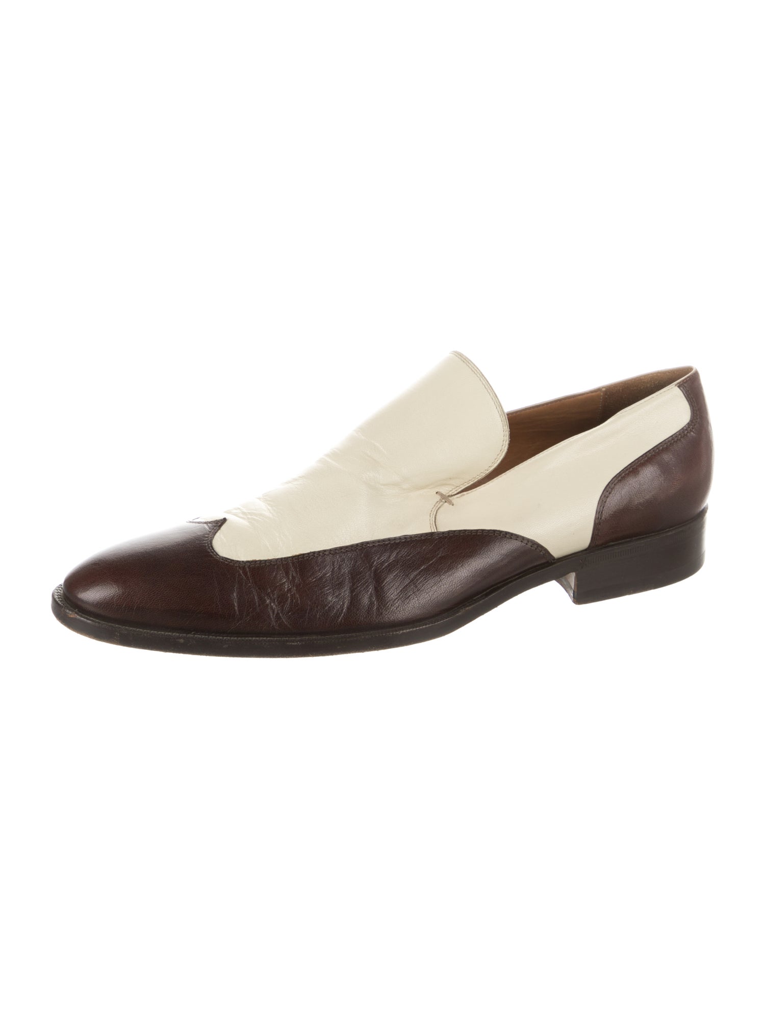 Gucci Leather Dress Loafers