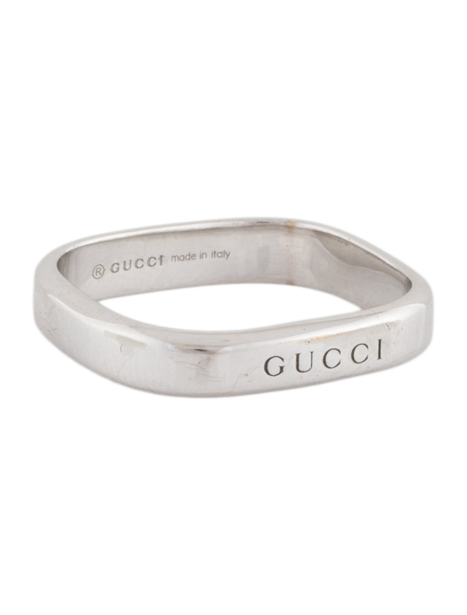 Gucci 18K Square Band