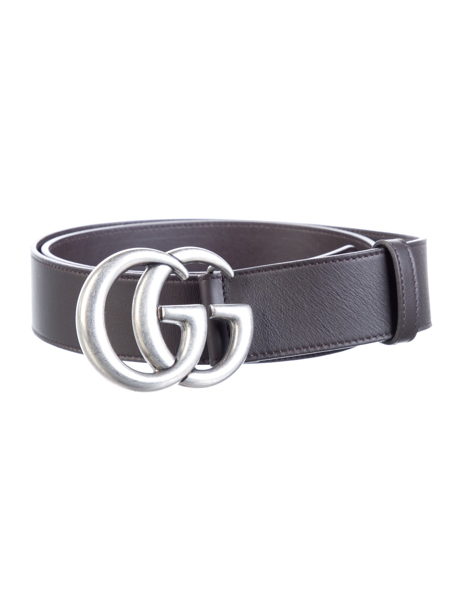 Gucci GG Marmont Wide Leather Belt