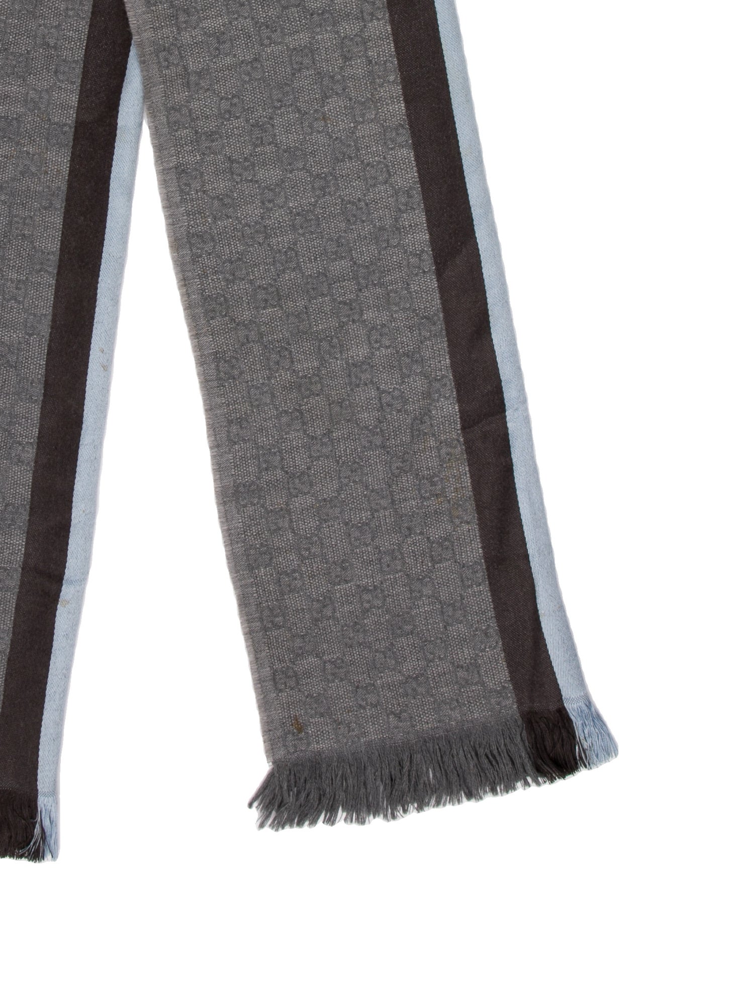 Gucci Wool Printed Scarf