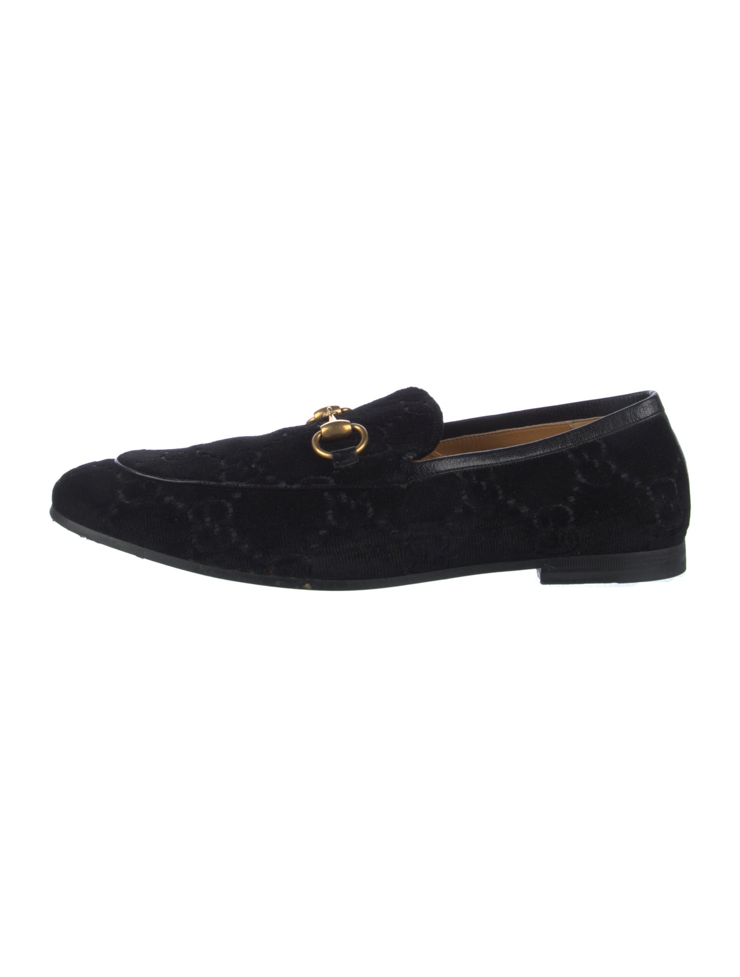 Gucci Jordaan Loafer Horsebit Accent Dress Loafers