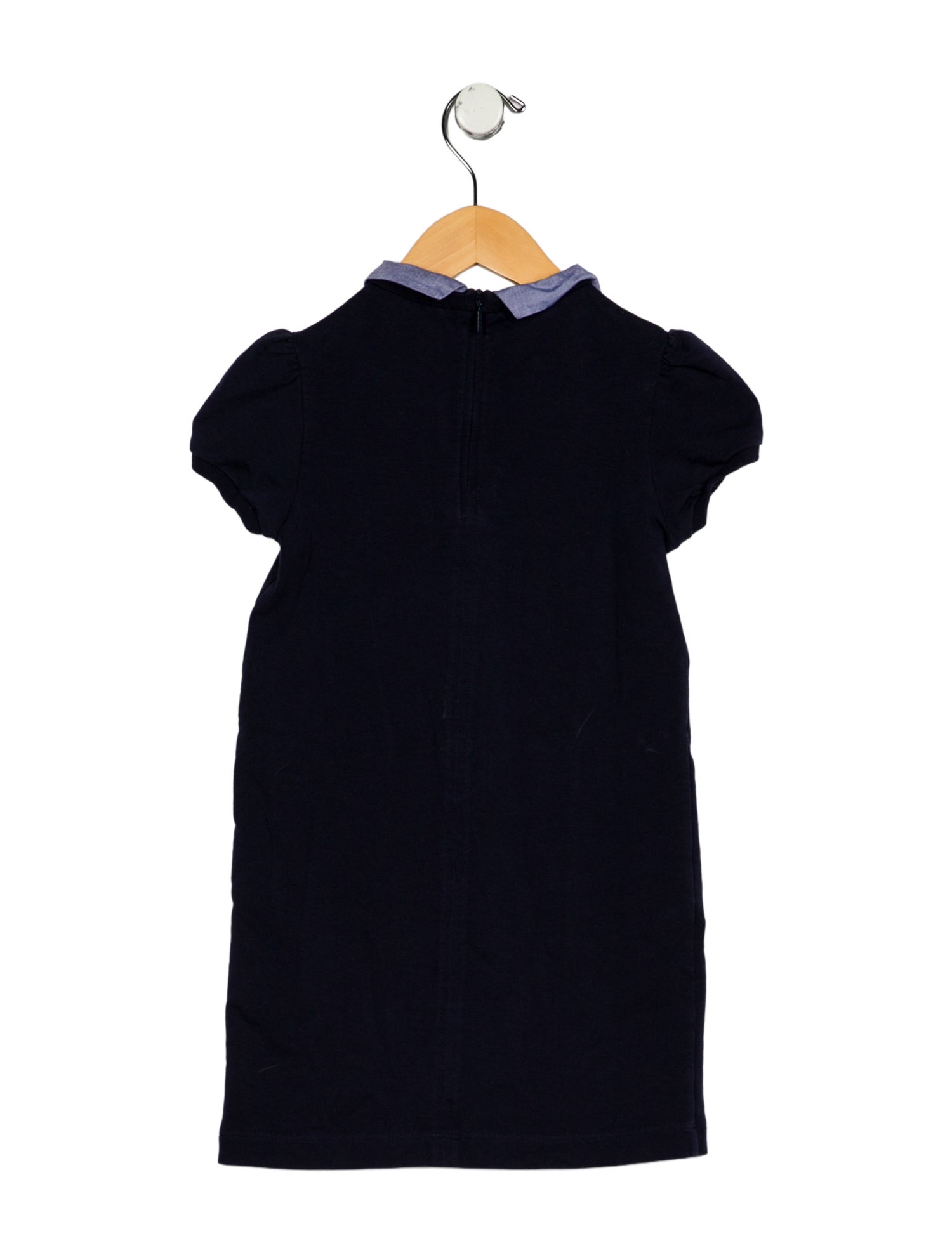 Gucci Girls' Collared Short Sleeve Dress