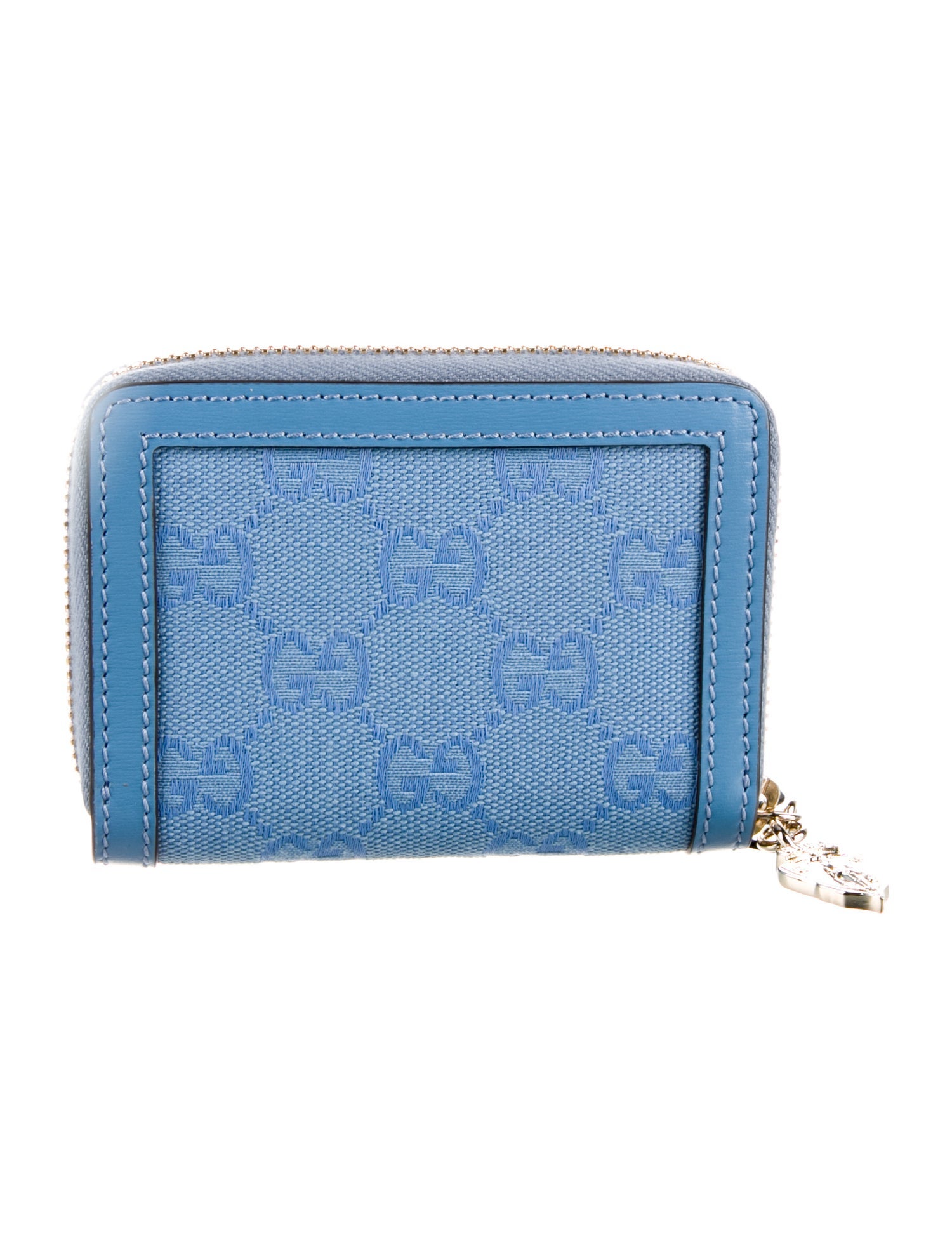 Gucci GG Canvas Canvas Compact Wallet w/ Tags