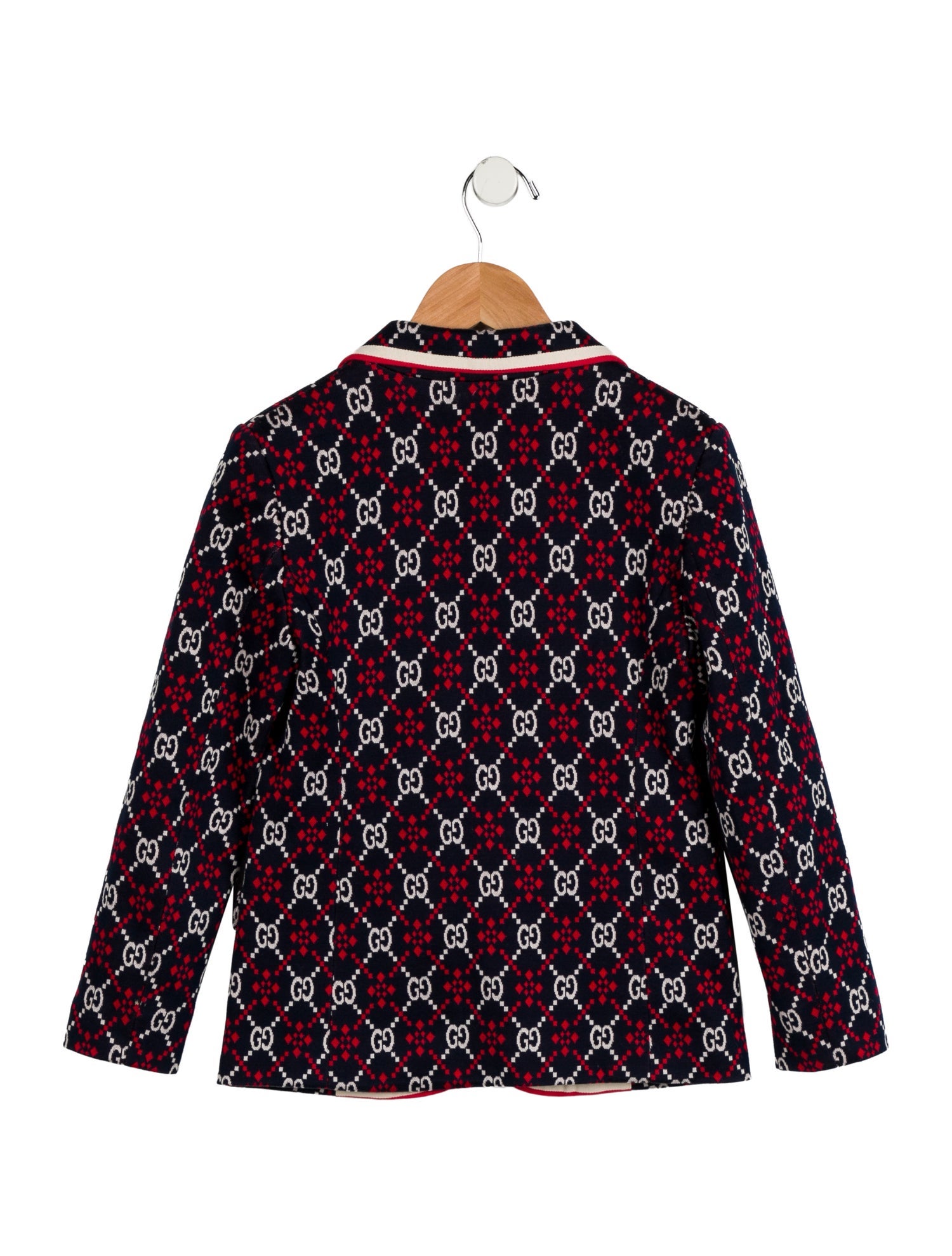 Gucci GG Logo Cotton Blazer