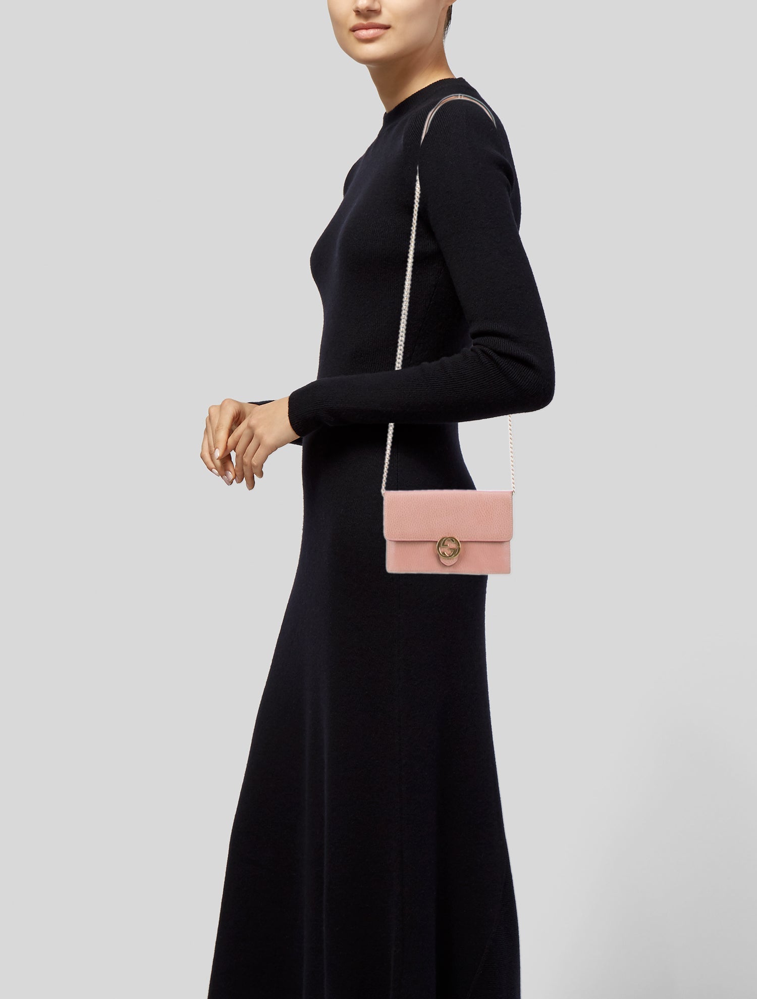 Gucci Chain-Link Crossbody Bag