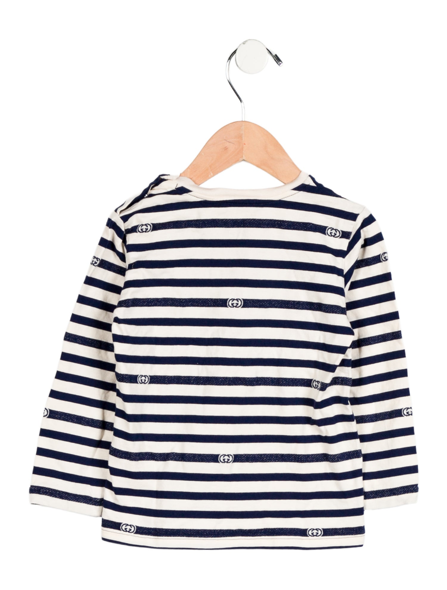 Gucci Striped Long Sleeve T Shirt