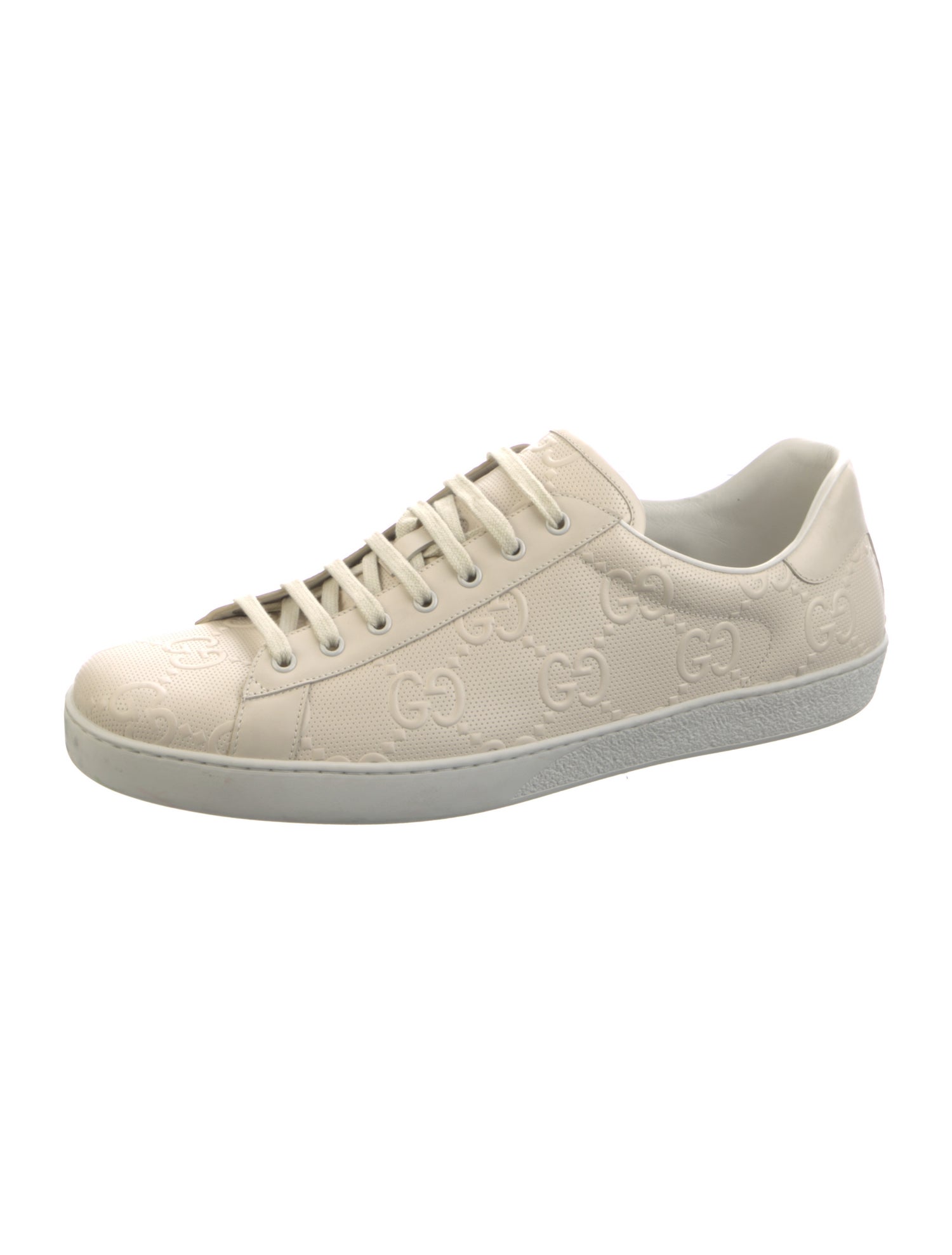 Gucci GG Signature Leather Sneakers