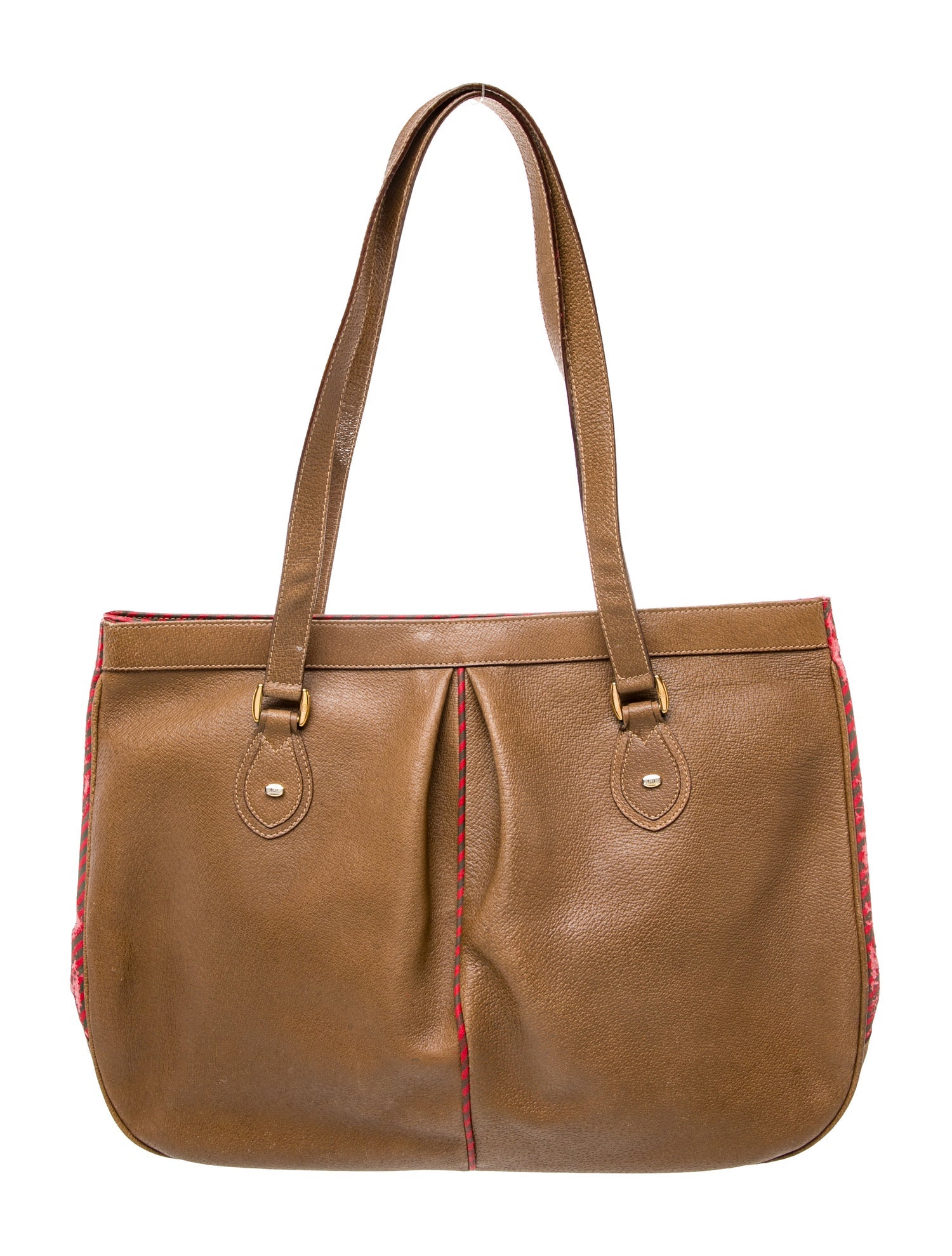 Gucci Leather Shoulder Bag Vintage