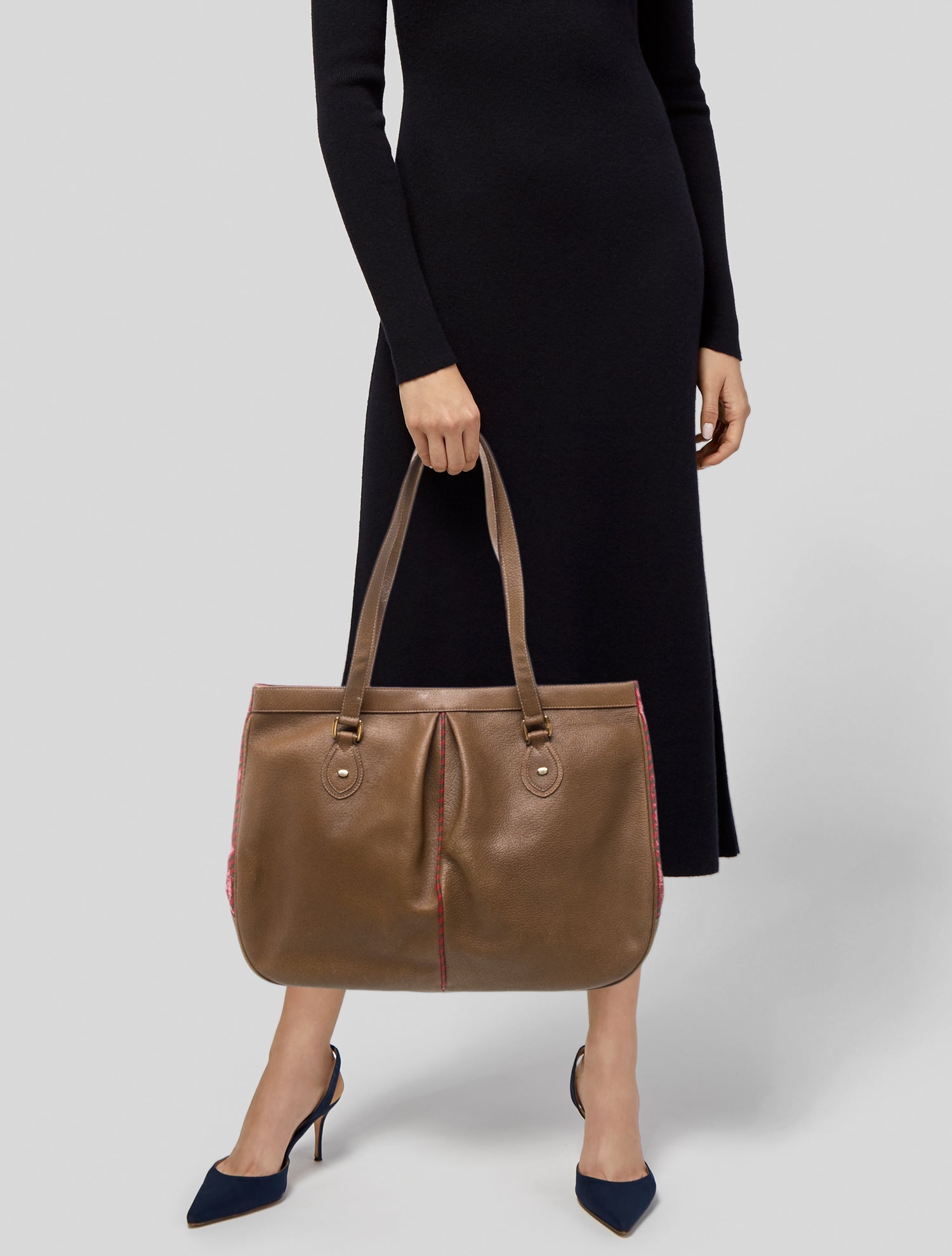 Gucci Leather Shoulder Bag Vintage