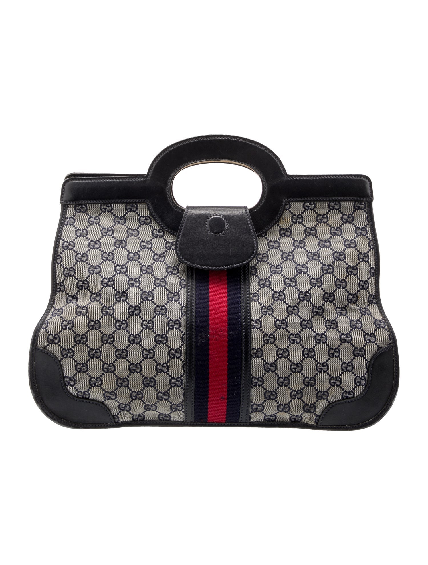 Gucci GG Plus Top Handle Bag Vintage