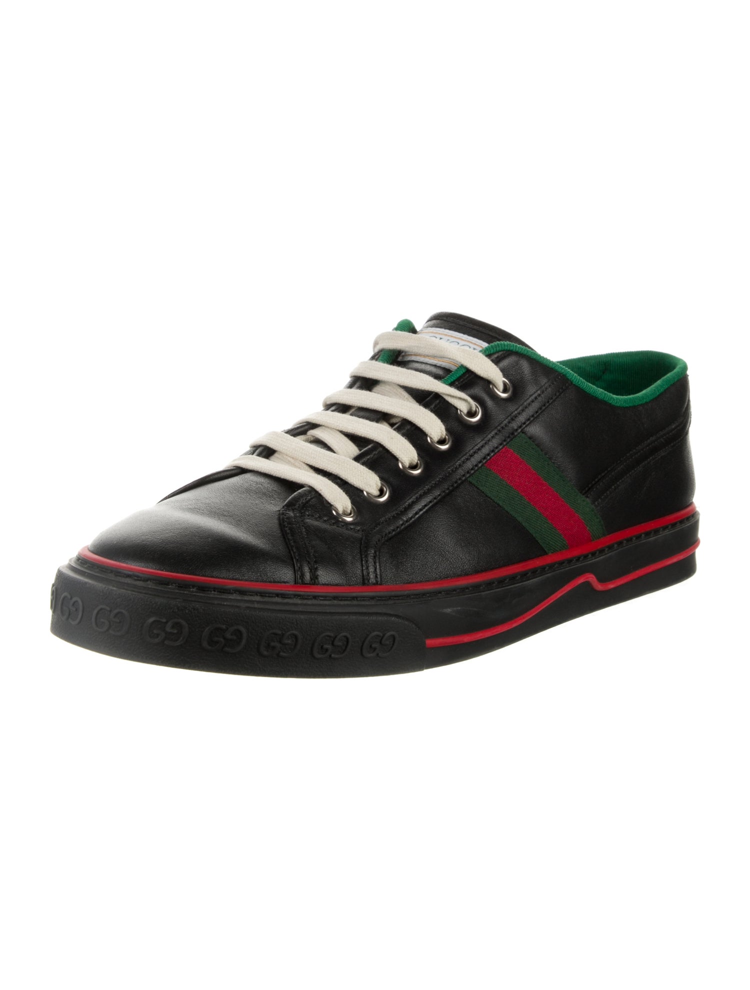 Gucci GG Logo Leather Sneakers