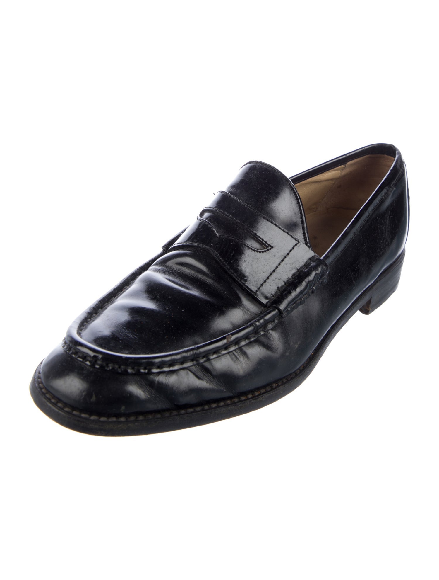 Gucci Leather Dress Loafers