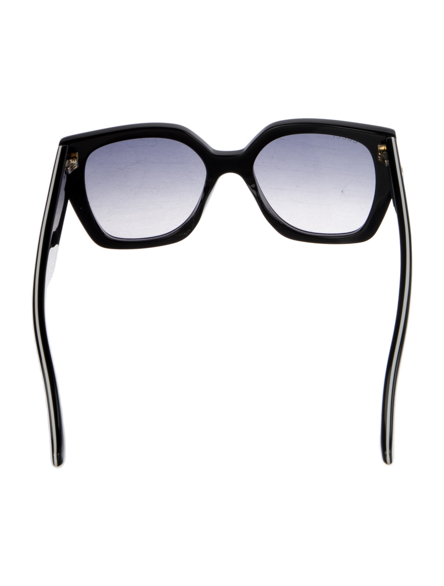 Gucci Web Accent Oversize Sunglasses