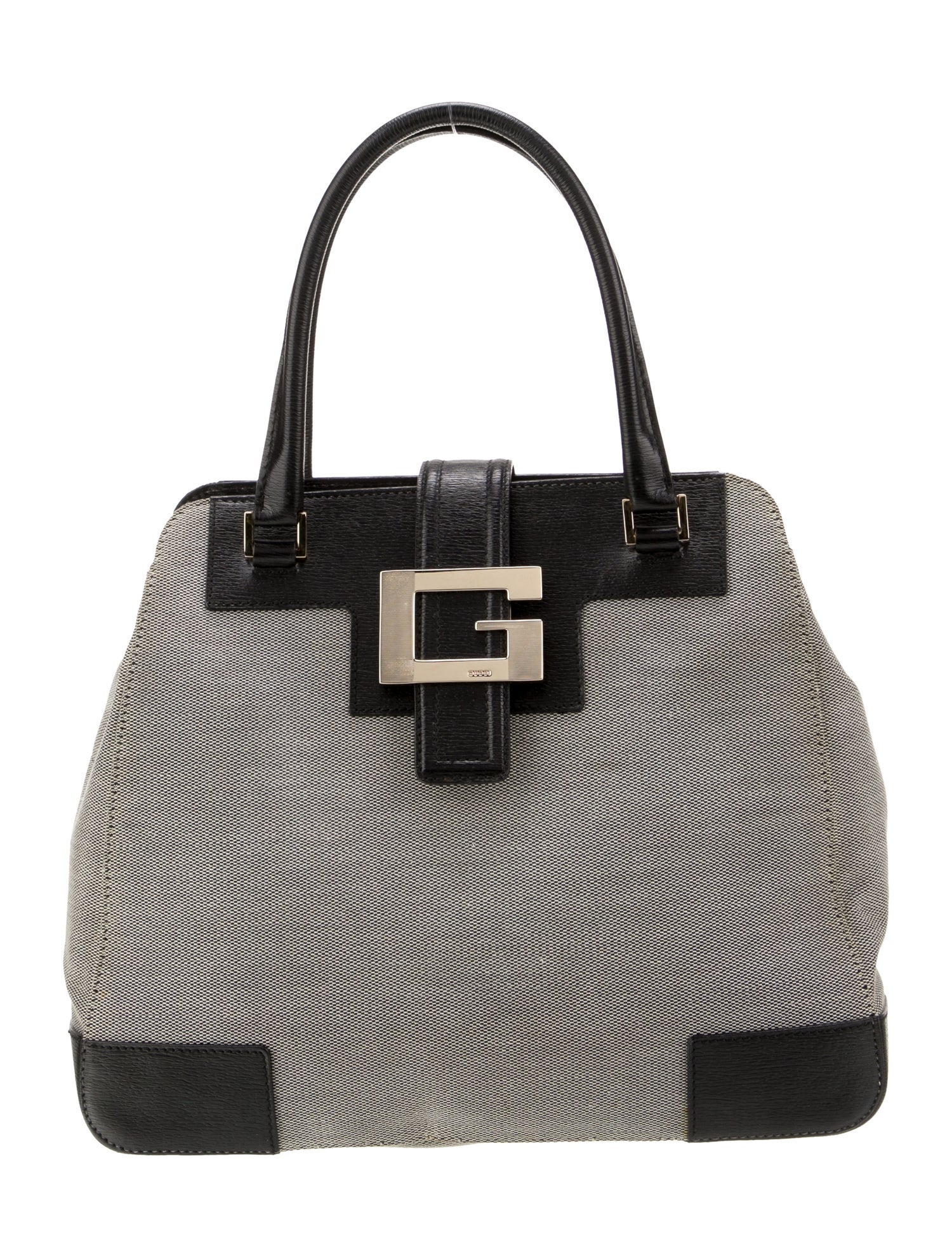 Gucci Canvas Top Handle Bag