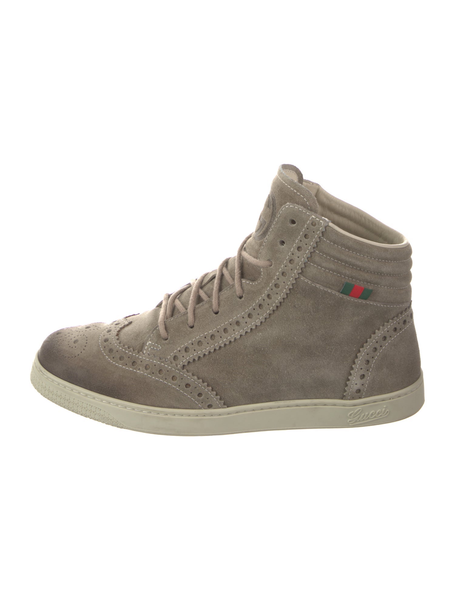 Gucci GG Canvas Leather Sneakers