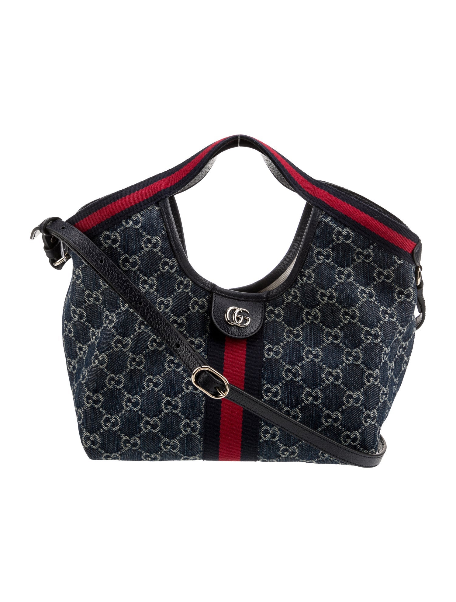 Gucci GG Denim Giglio Small