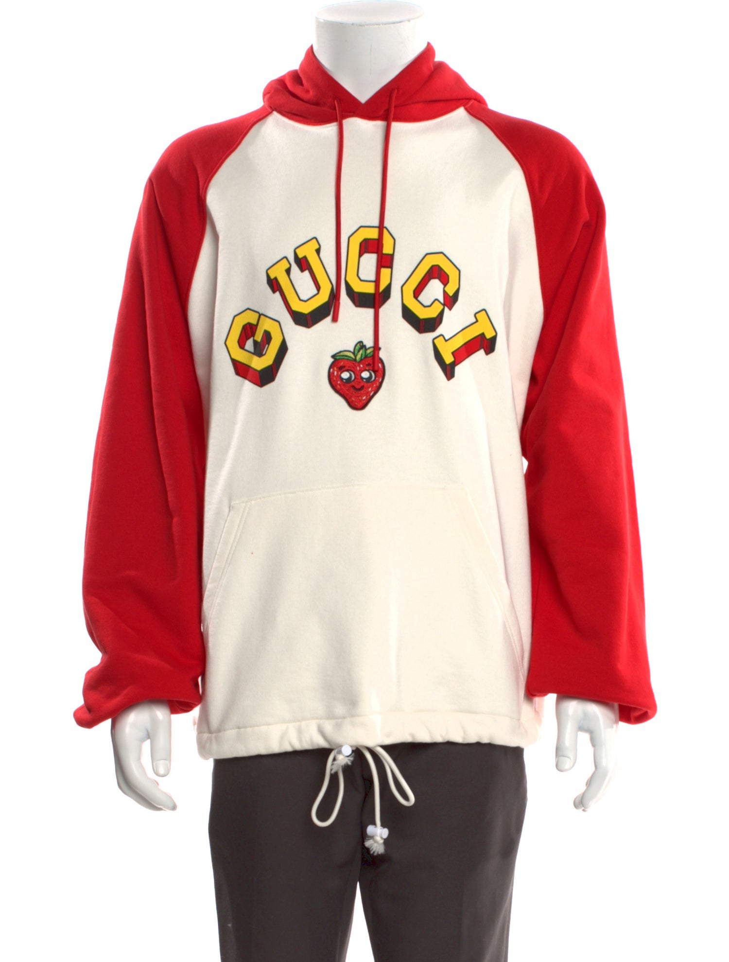 Gucci Graphic Print Crew Neck Hoodie w/ Tags