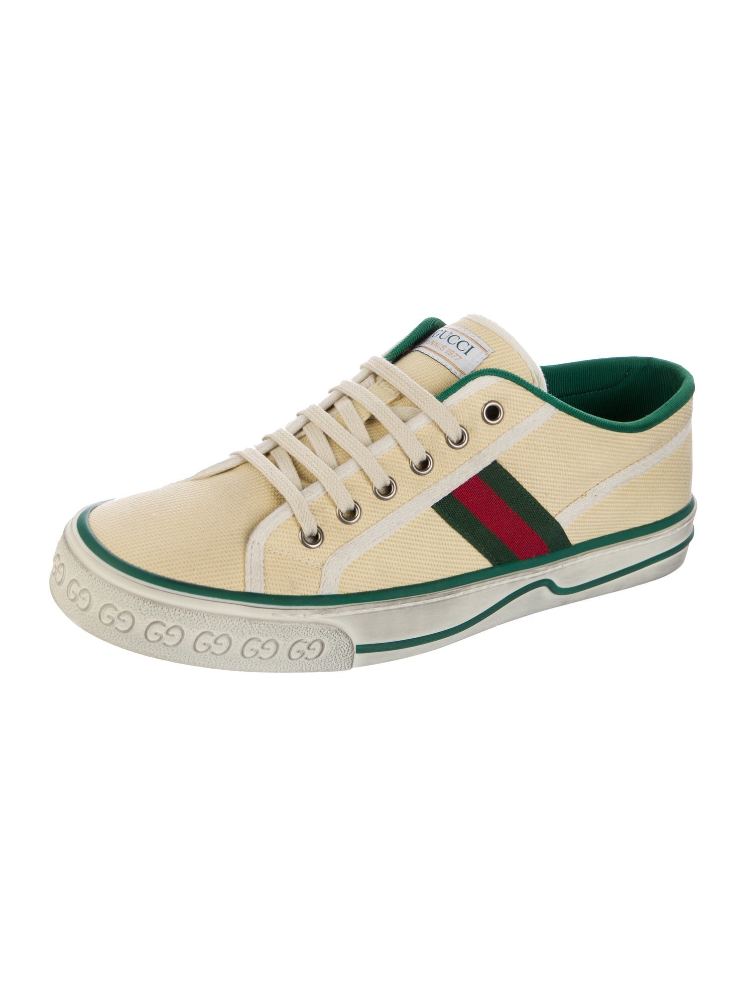 Gucci GG Logo Canvas Sneakers