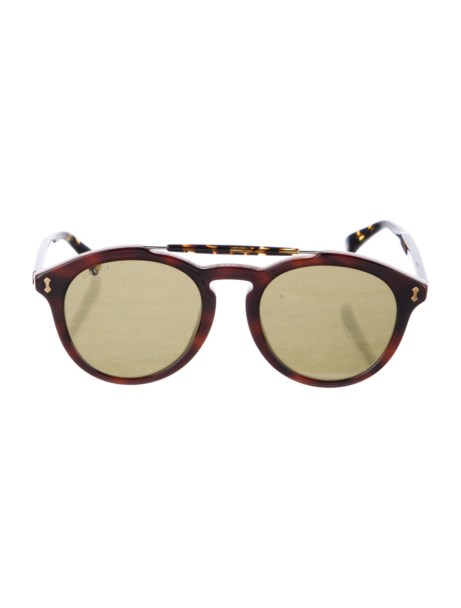 Gucci Aviator Mirrored Sunglasses
