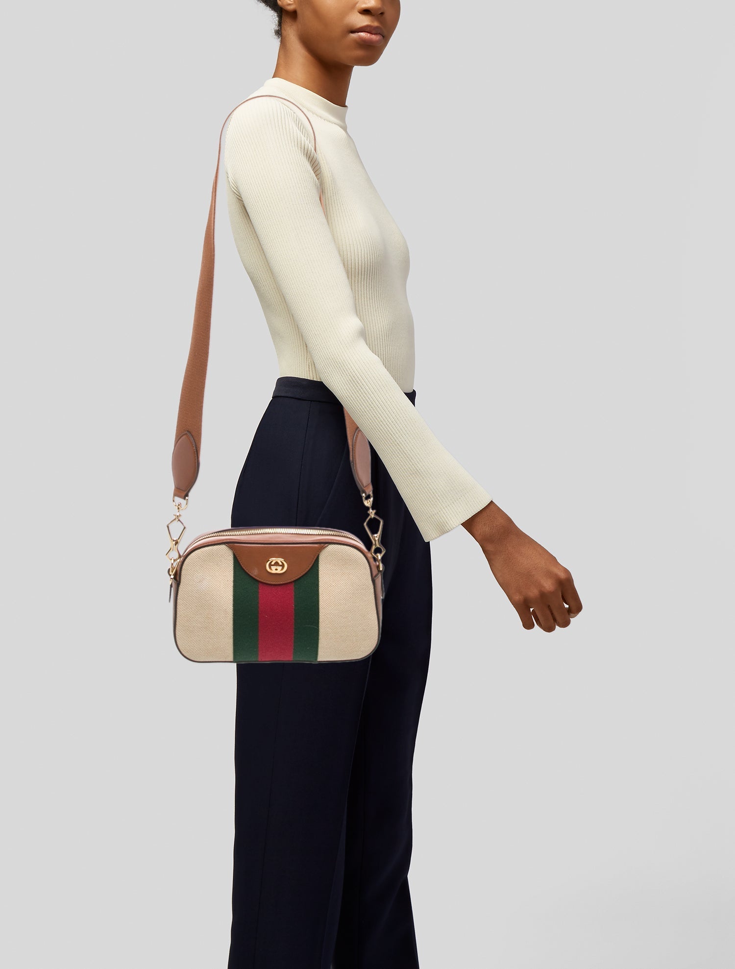 Gucci Web Crossbody Bag