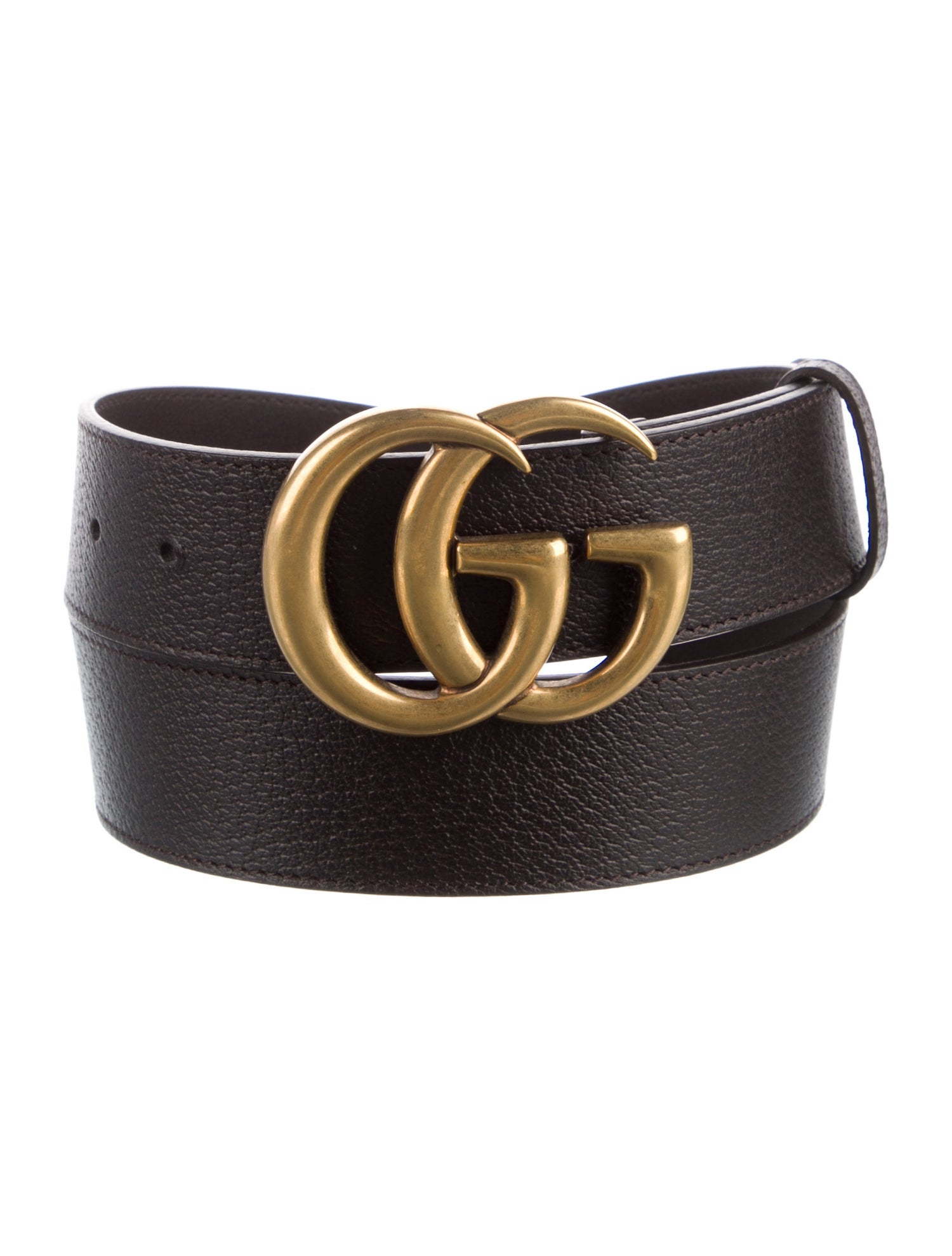 Gucci Double G Logo Leather Belt Kit